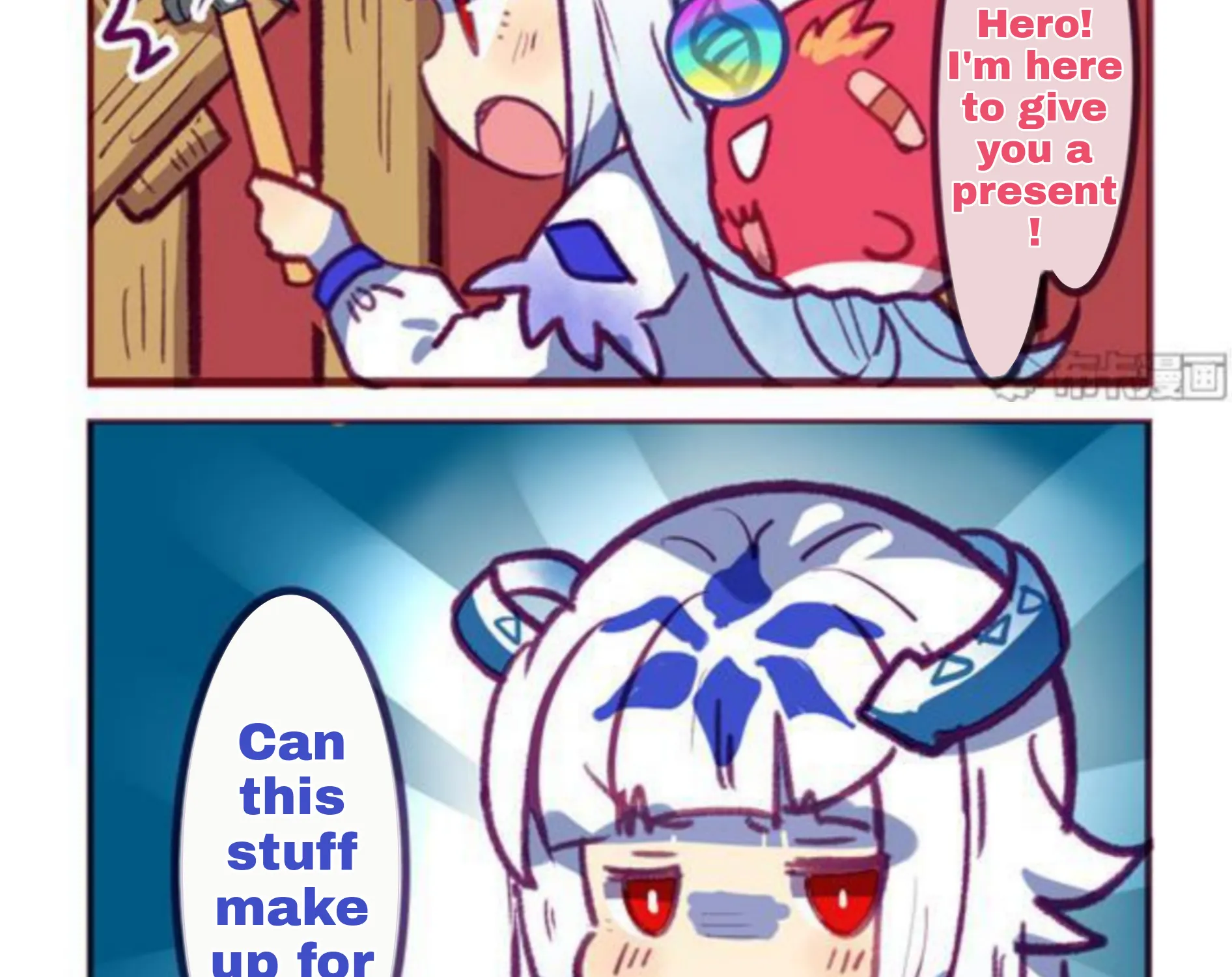Houkai Gakuen 4-Koma Kainu Manga Chapter 194 Page 2