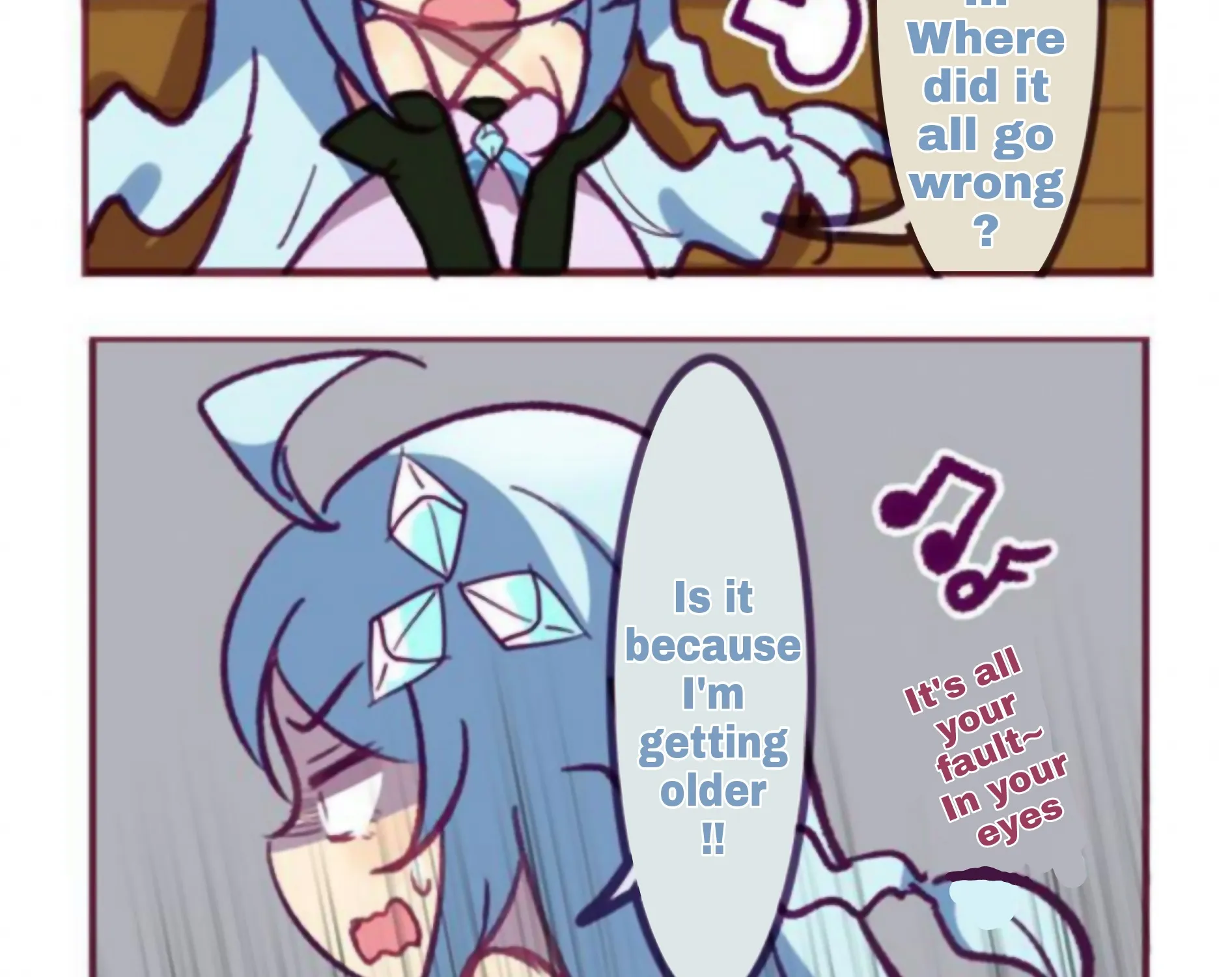Houkai Gakuen 4-Koma Kainu Manga Chapter 185 Page 8