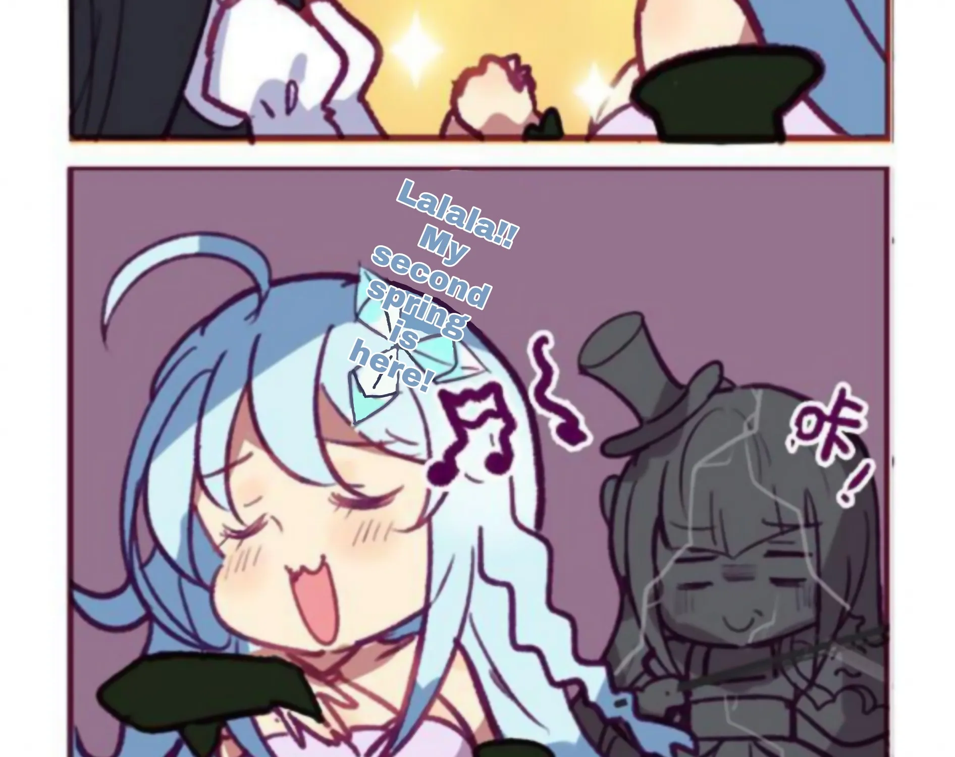Houkai Gakuen 4-Koma Kainu Manga Chapter 185 Page 14