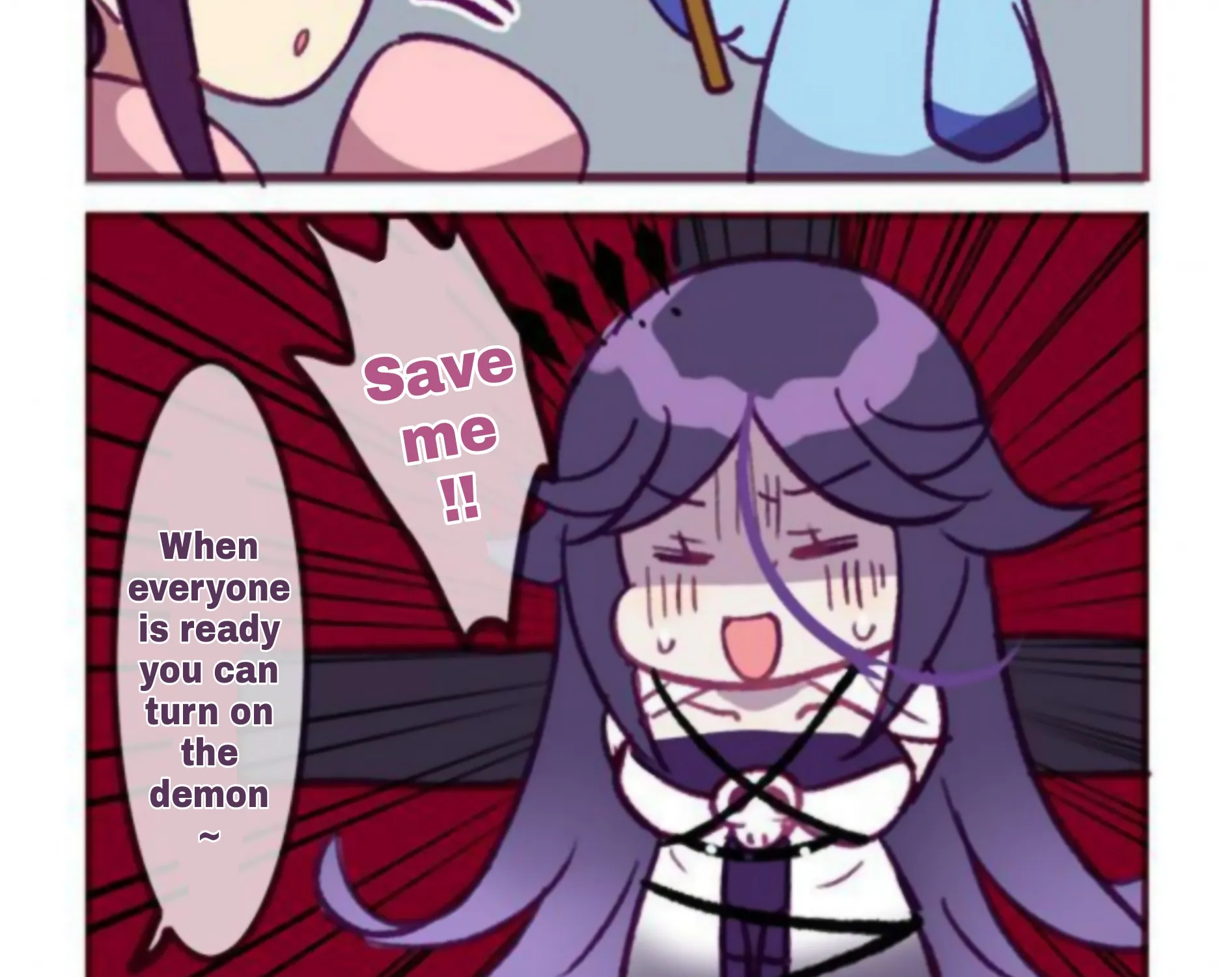 Houkai Gakuen 4-Koma Kainu Manga Chapter 182 Page 4