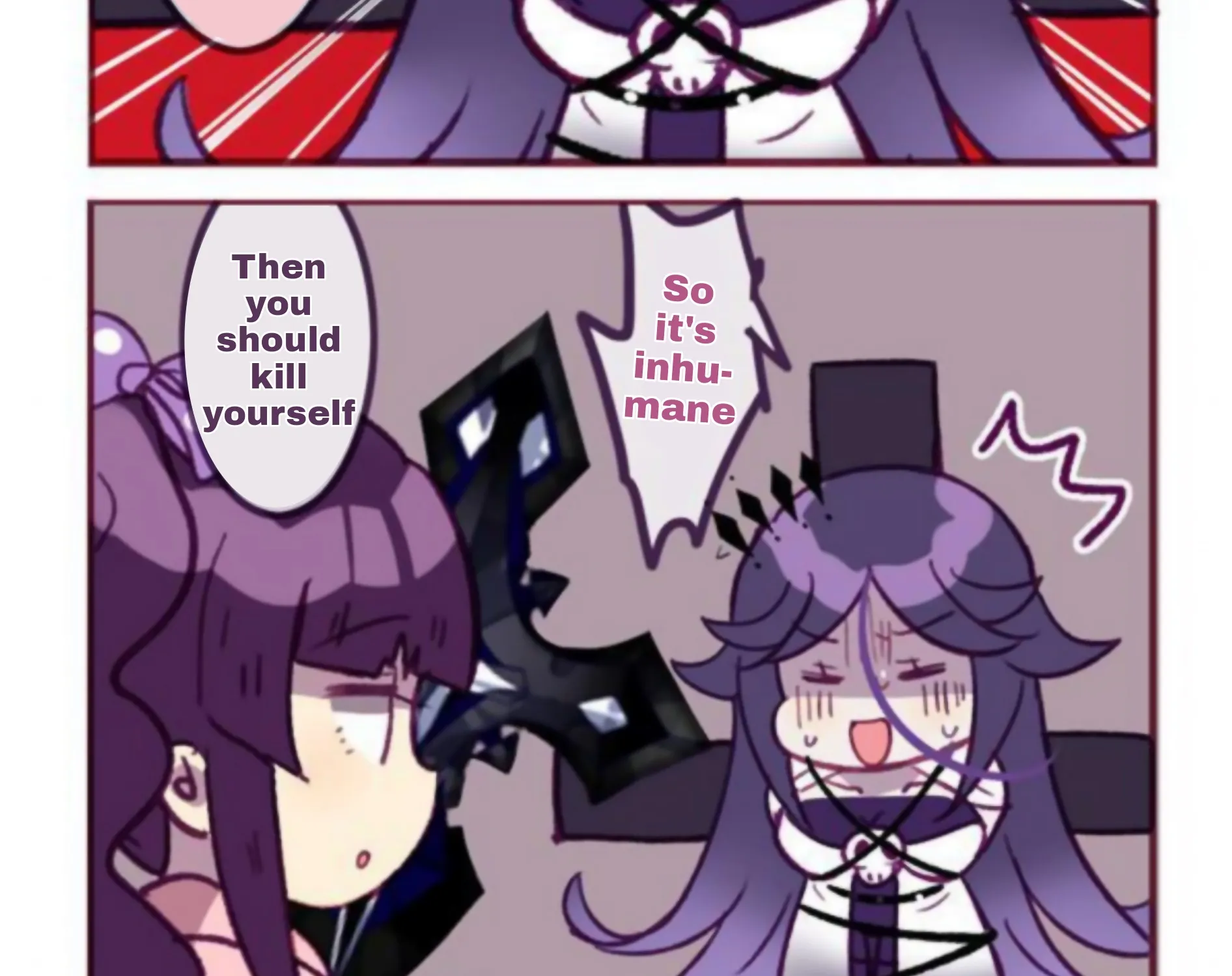 Houkai Gakuen 4-Koma Kainu Manga Chapter 182 Page 9