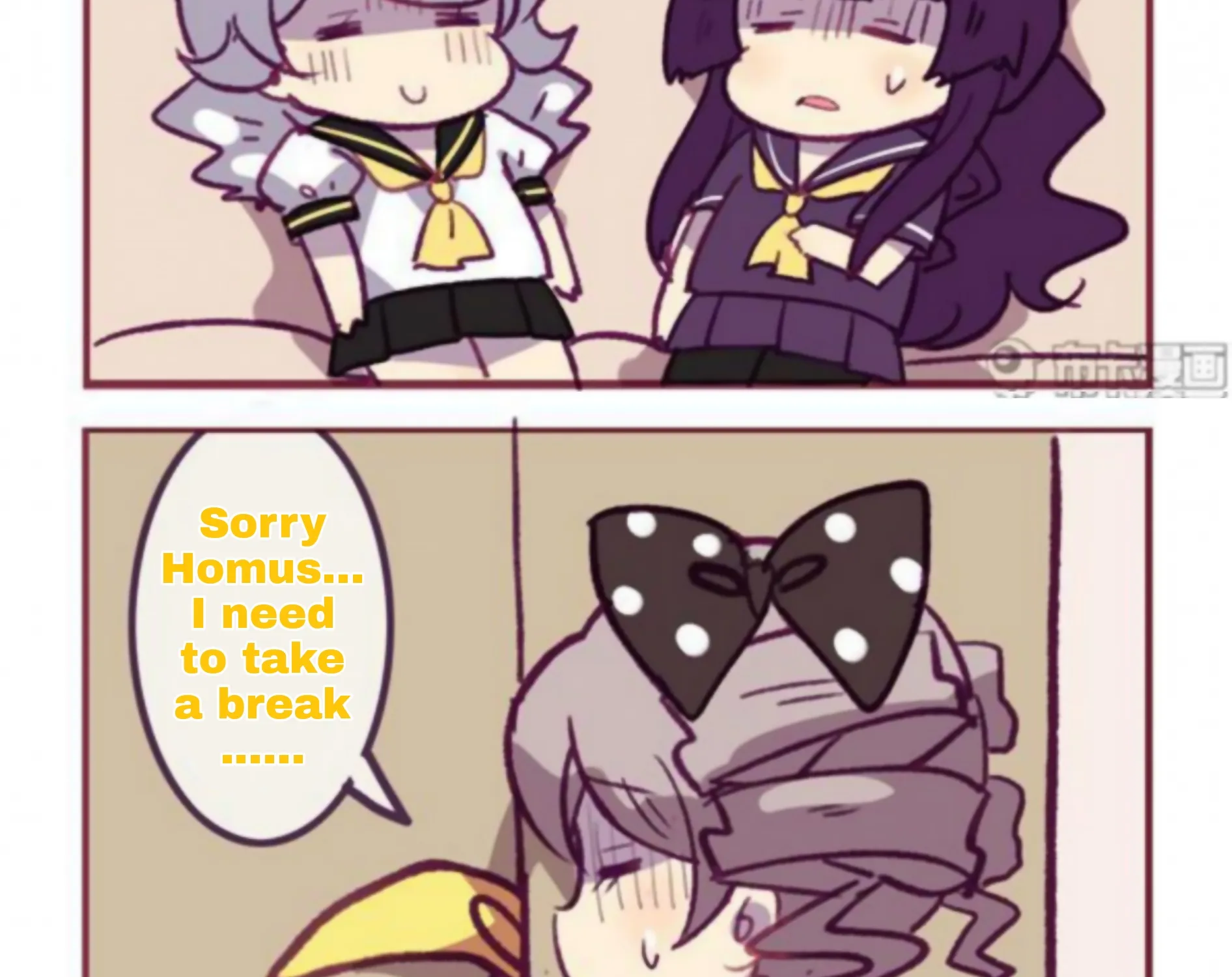 Houkai Gakuen 4-Koma Kainu Manga Chapter 182 Page 17
