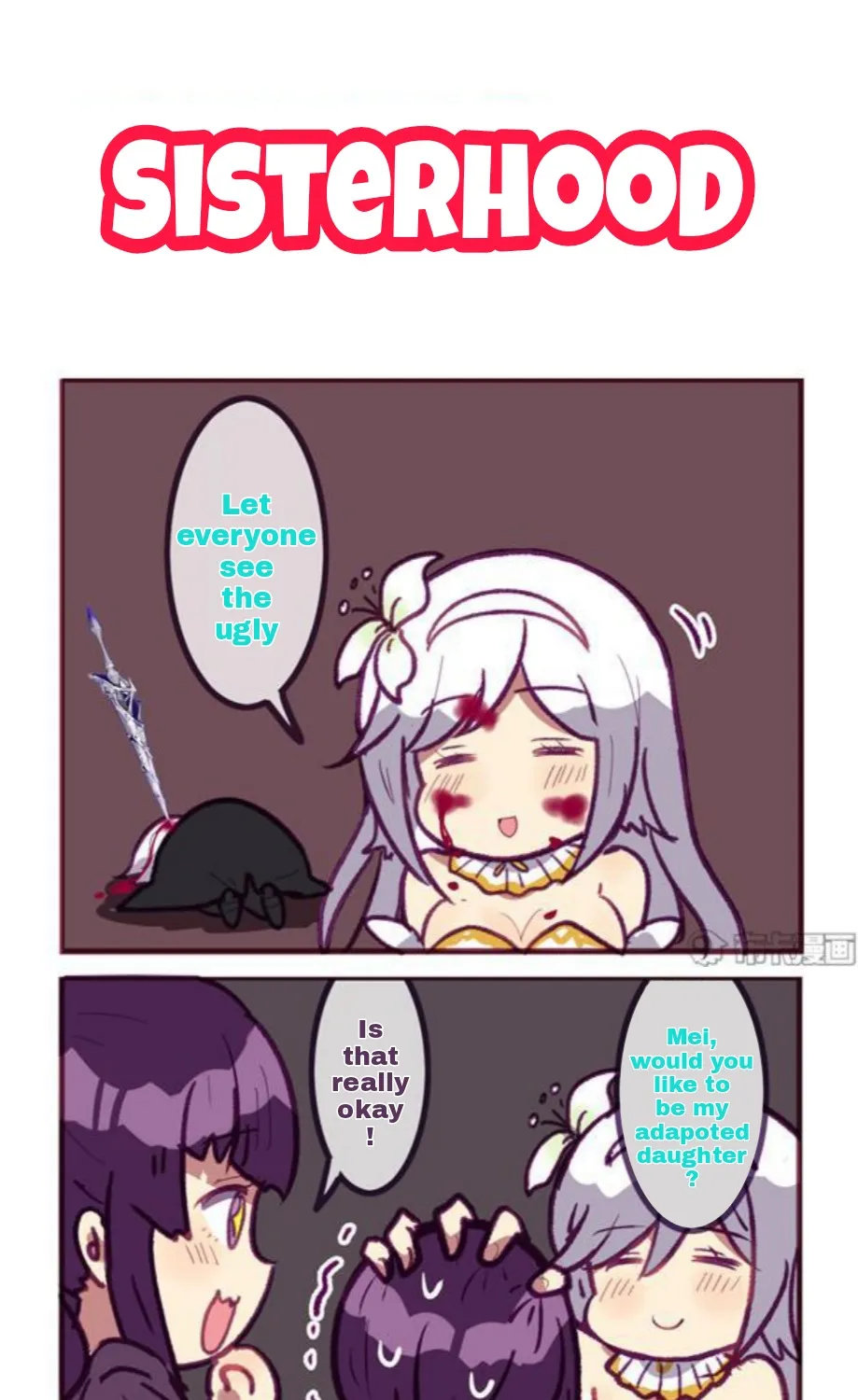 Houkai Gakuen 4-Koma Kainu Manga Chapter 176 Page 7