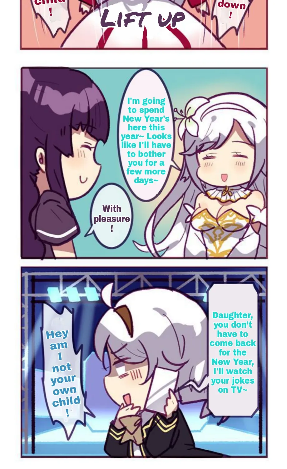 Houkai Gakuen 4-Koma Kainu Manga Chapter 176 Page 11