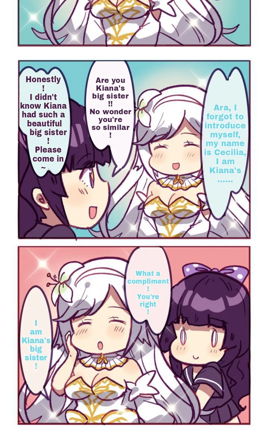 Houkai Gakuen 4-Koma Kainu Manga Chapter 174 Page 5