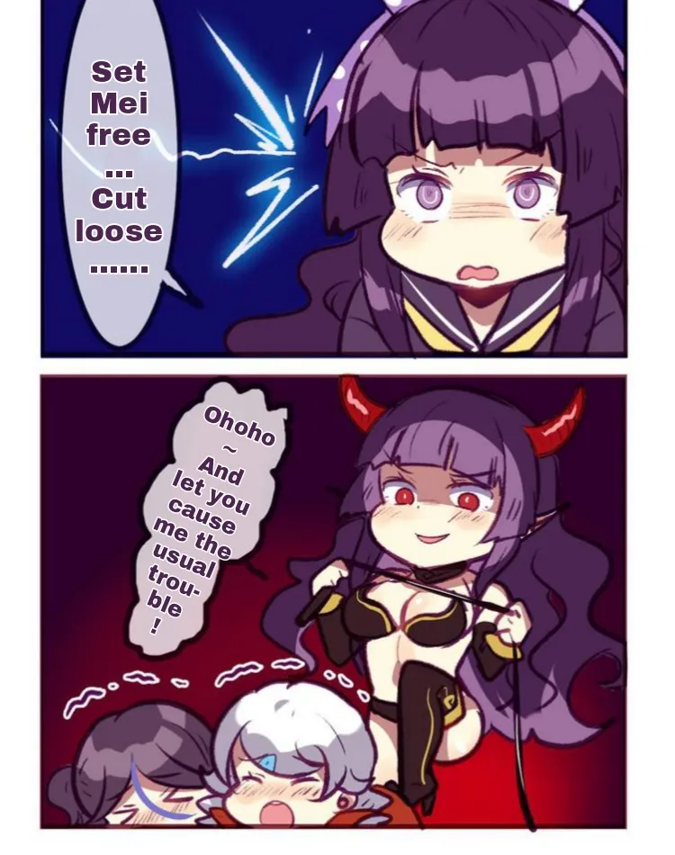 Houkai Gakuen 4-Koma Kainu Manga Chapter 161 Page 6