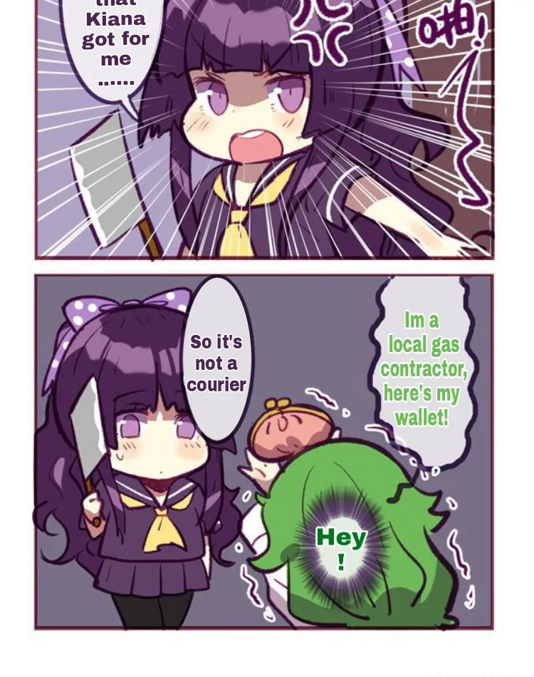 Houkai Gakuen 4-Koma Kainu Manga Chapter 159 Page 8