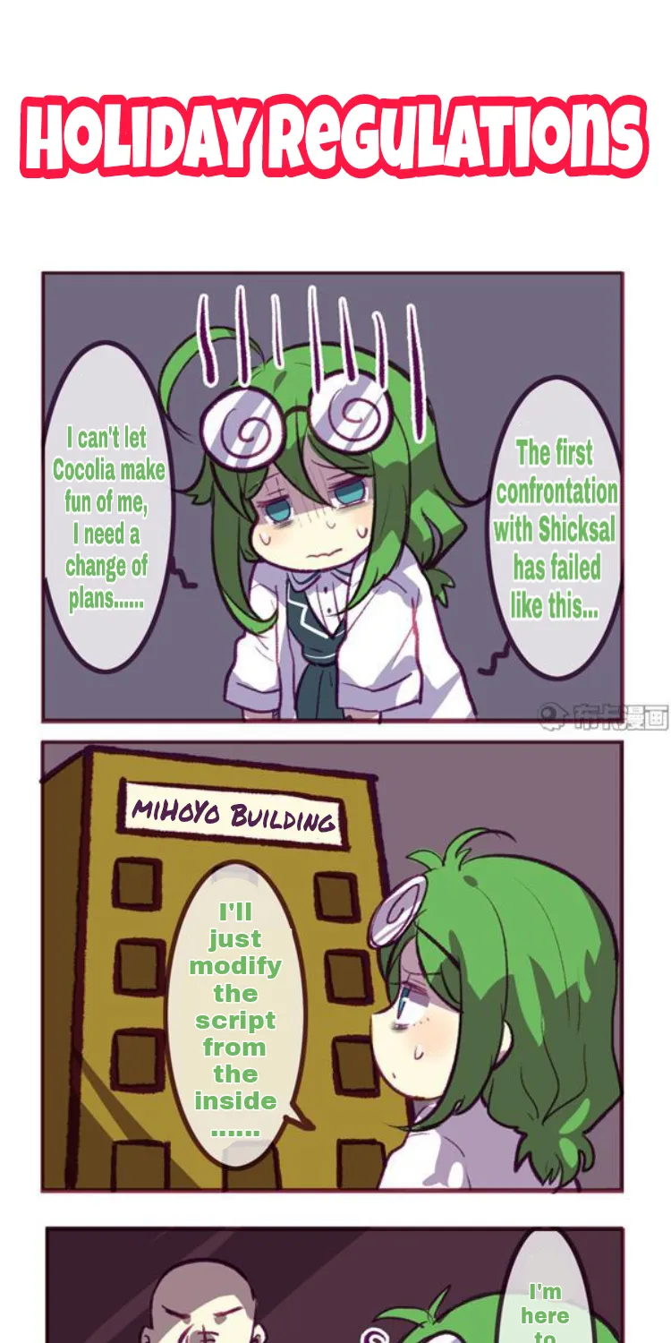 Houkai Gakuen 4-Koma Kainu Manga Chapter 158 Page 5