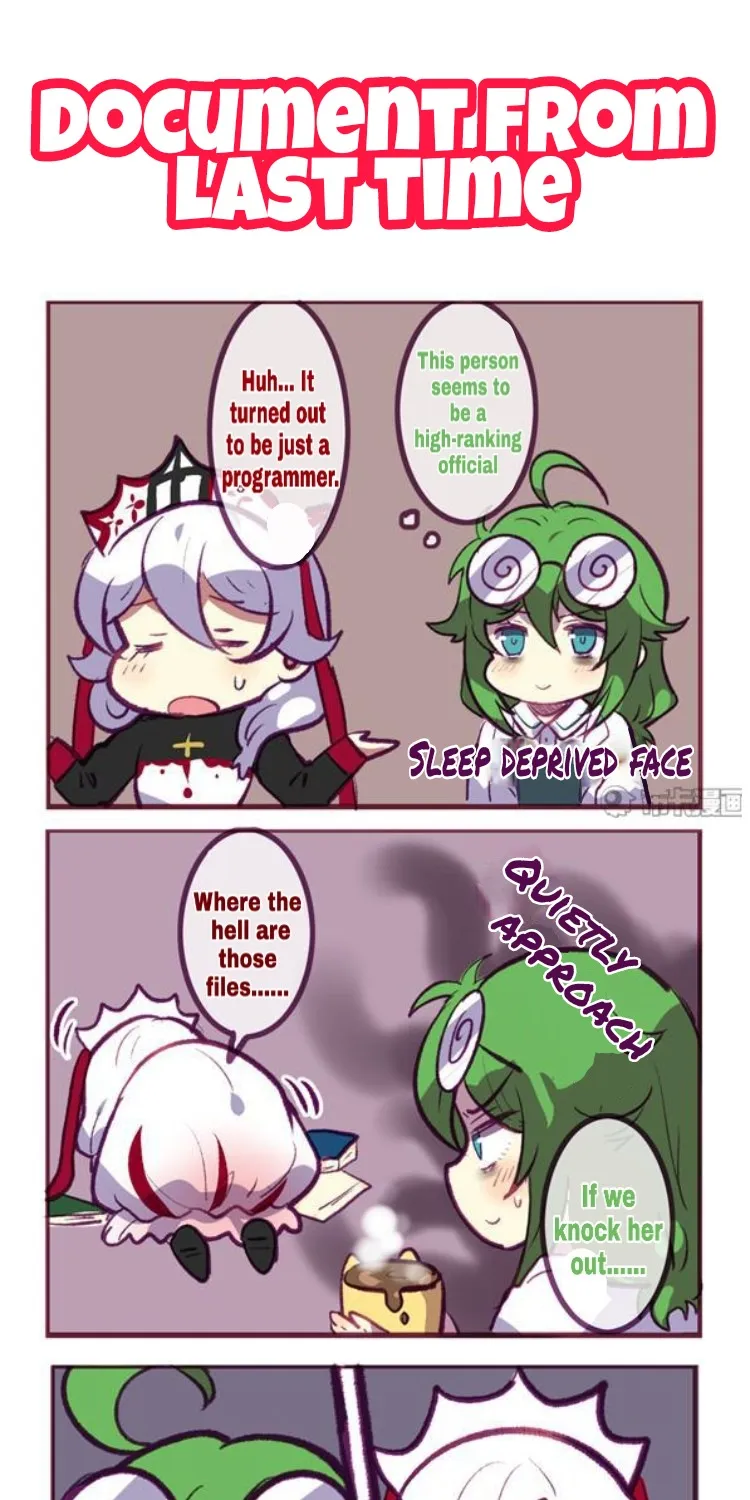 Houkai Gakuen 4-Koma Kainu Manga Chapter 158 Page 7
