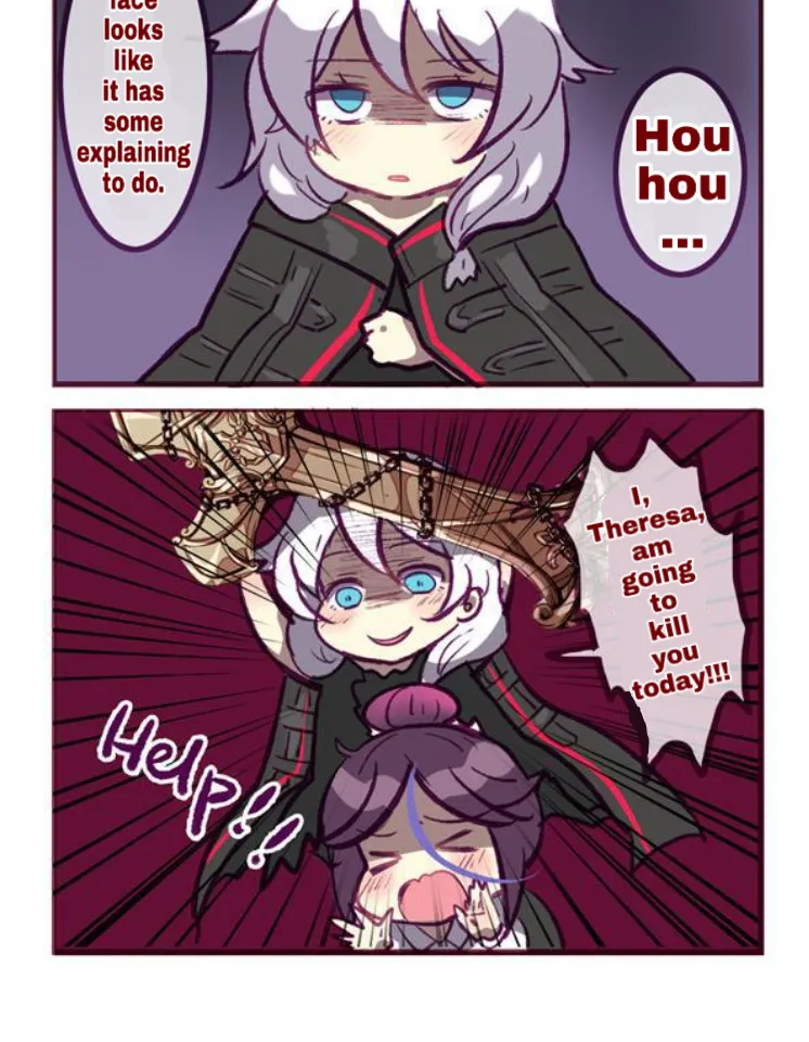 Houkai Gakuen 4-Koma Kainu Manga Chapter 156 Page 8