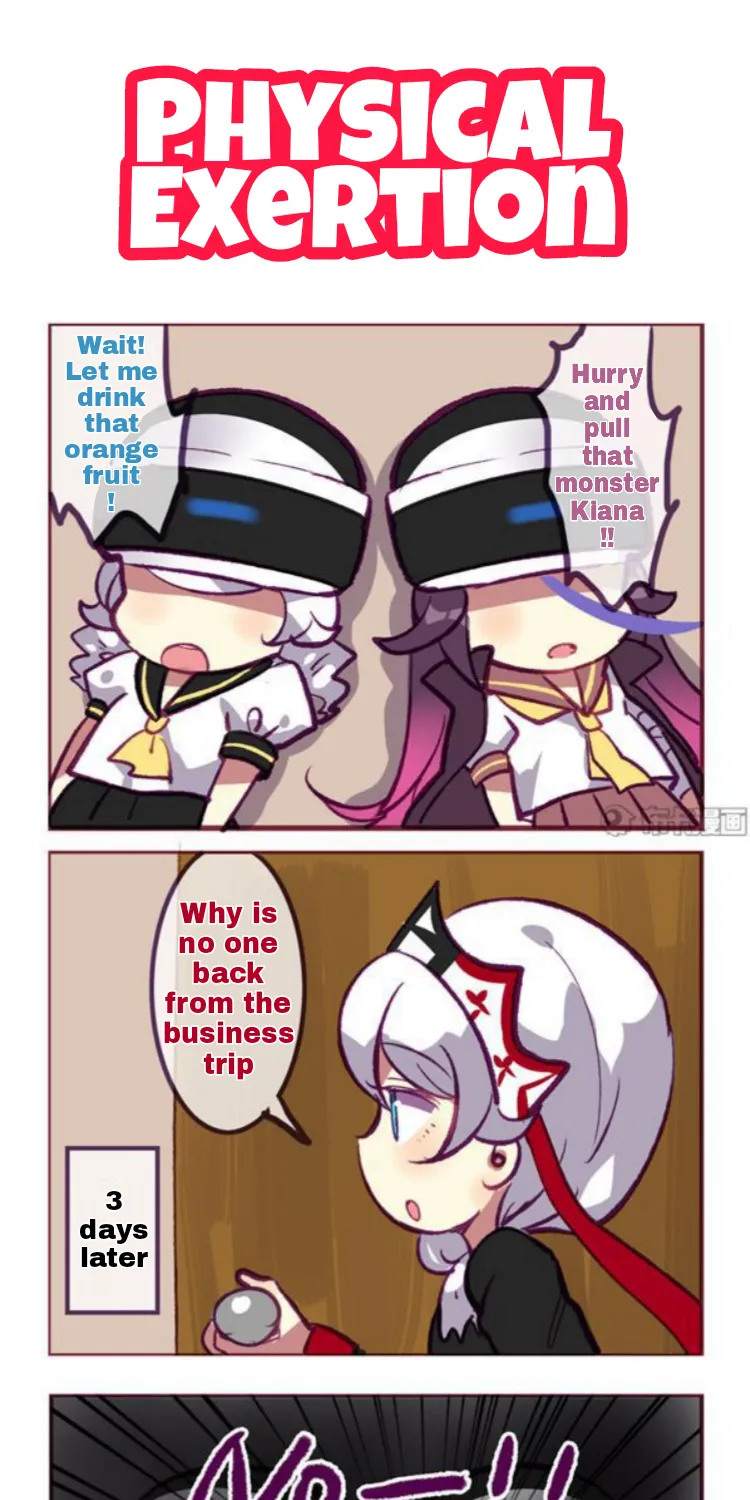 Houkai Gakuen 4-Koma Kainu Manga Chapter 155 Page 7