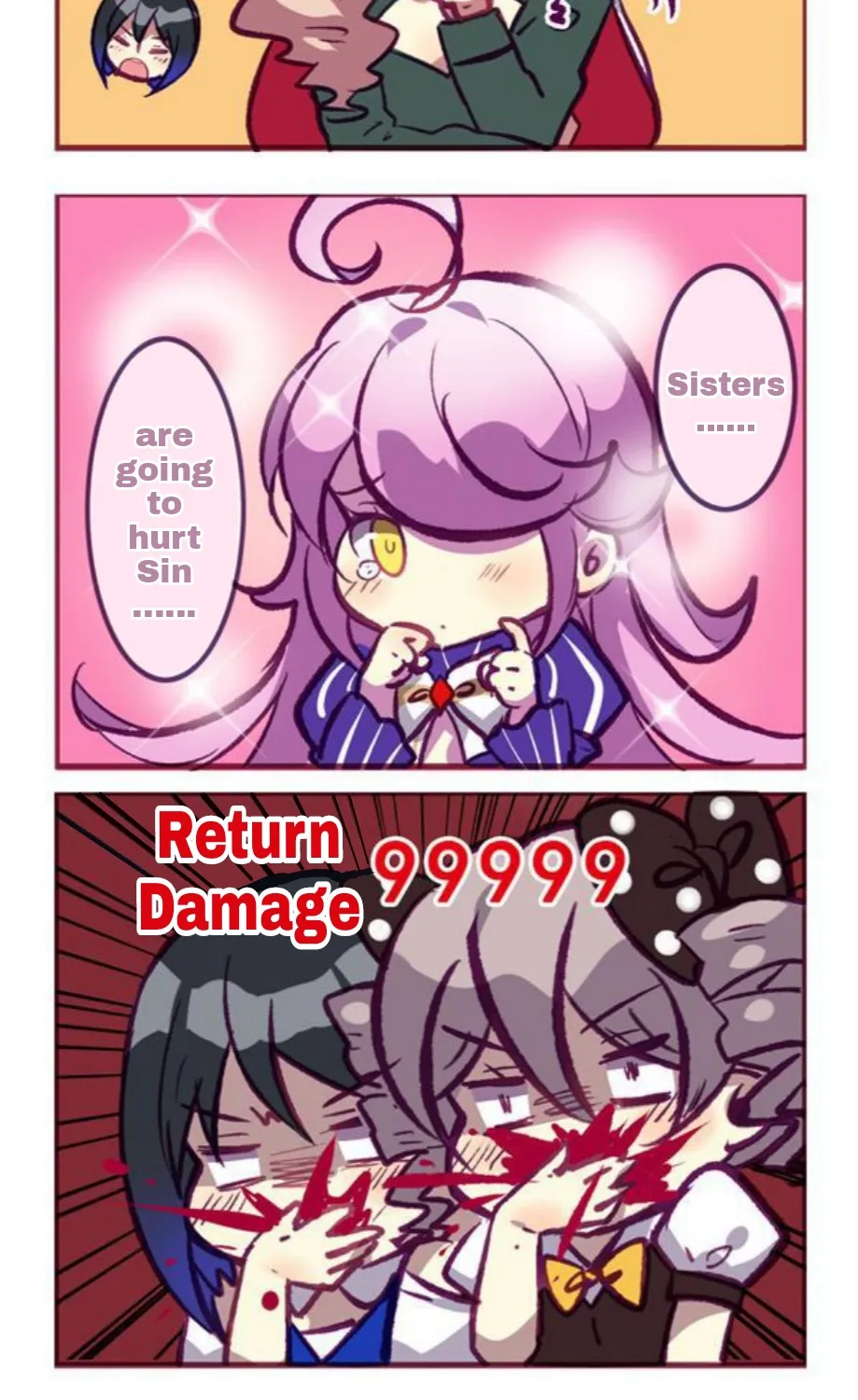 Houkai Gakuen 4-Koma Kainu Manga Chapter 154 Page 2