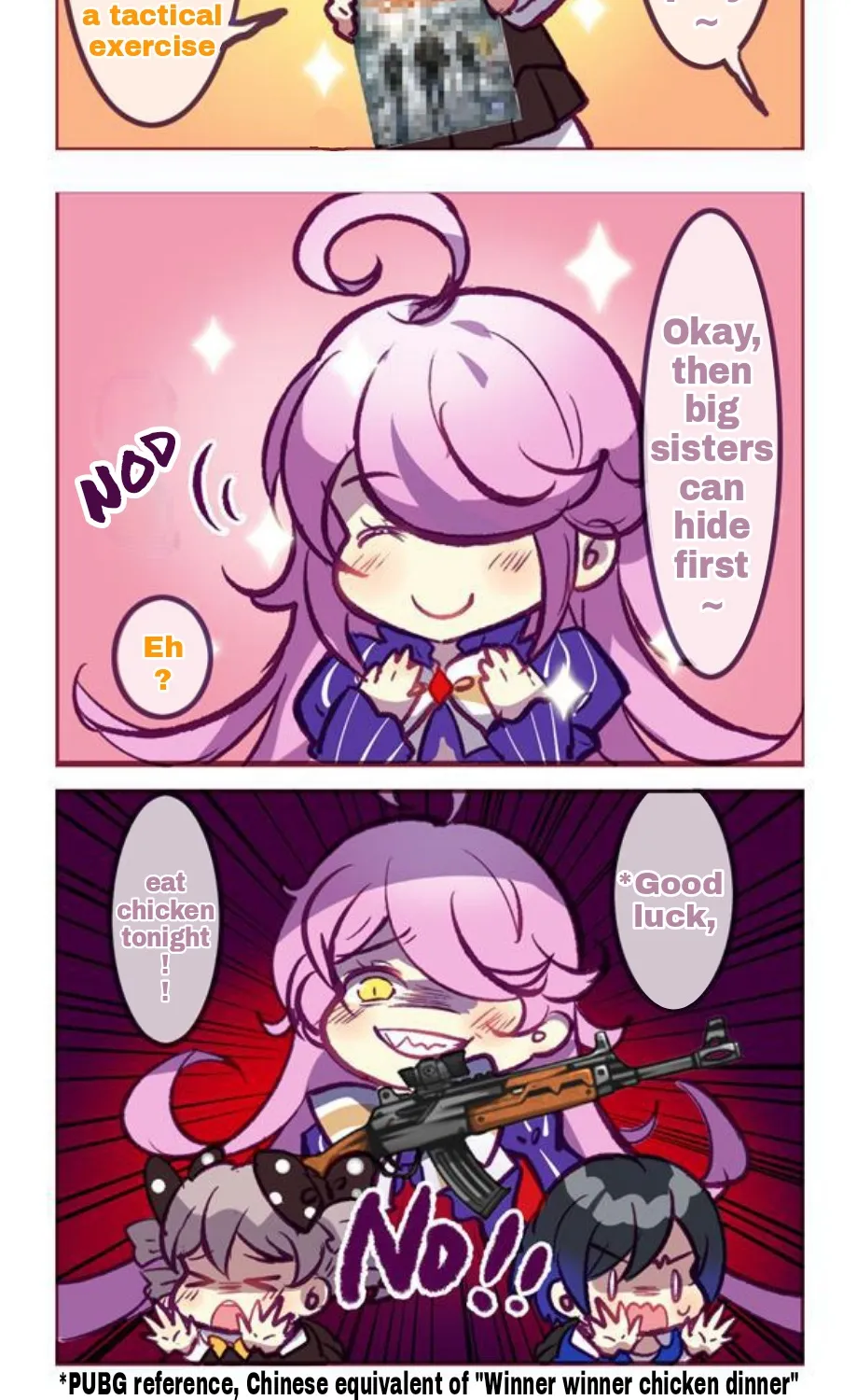 Houkai Gakuen 4-Koma Kainu Manga Chapter 154 Page 5