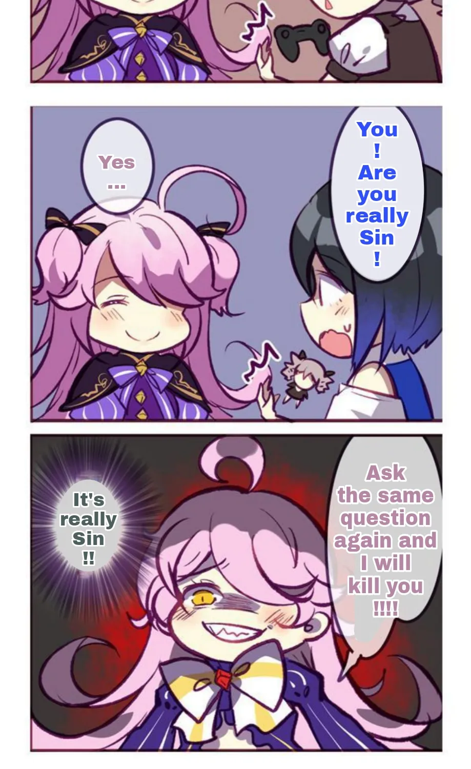 Houkai Gakuen 4-Koma Kainu Manga Chapter 153 Page 11