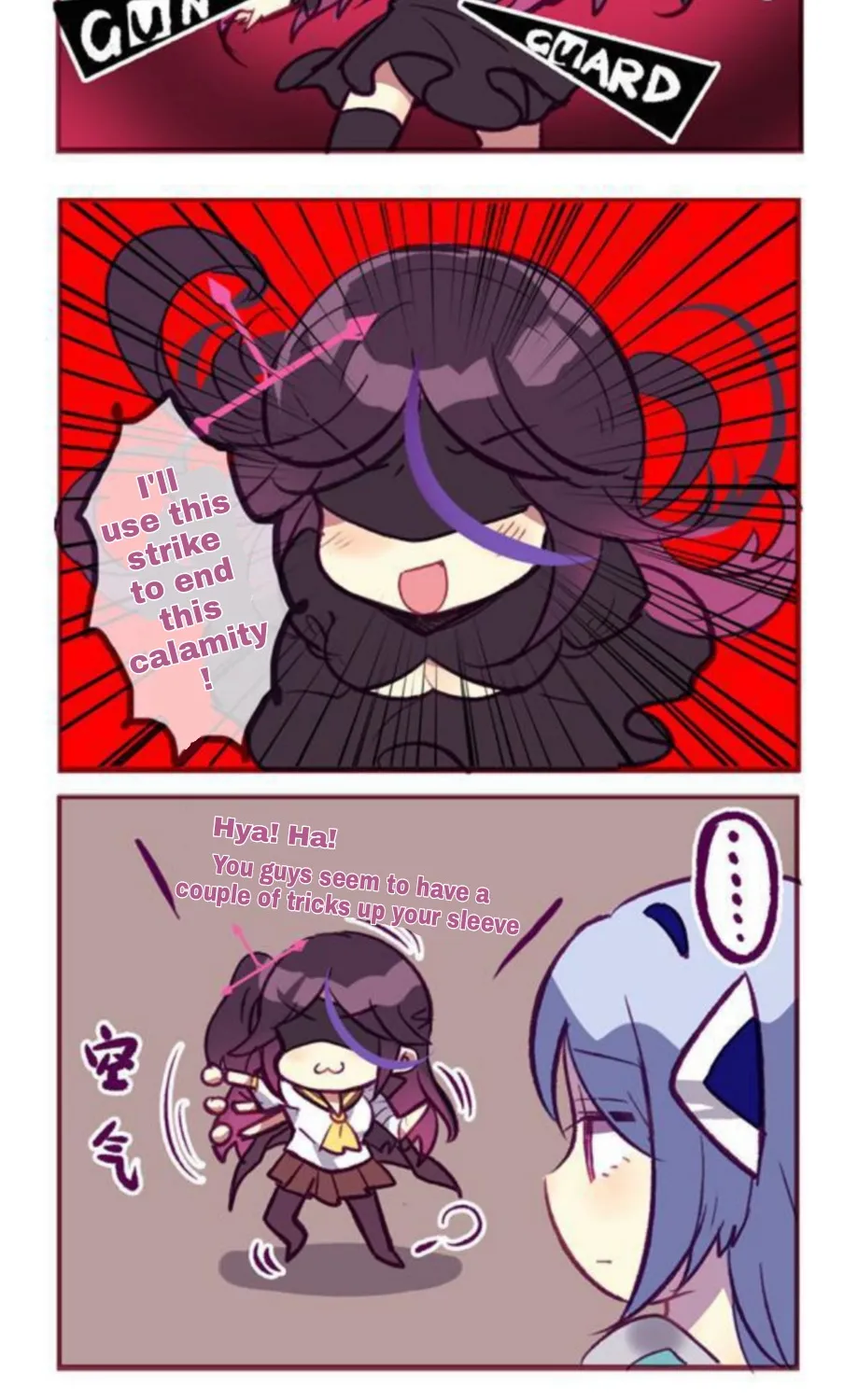 Houkai Gakuen 4-Koma Kainu Manga Chapter 145 Page 8