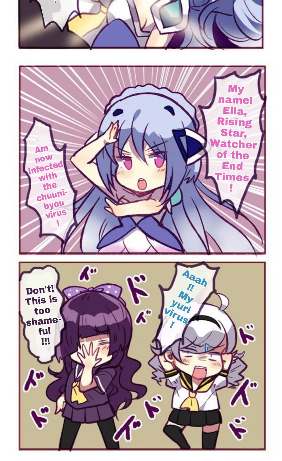 Houkai Gakuen 4-Koma Kainu Manga Chapter 145 Page 11