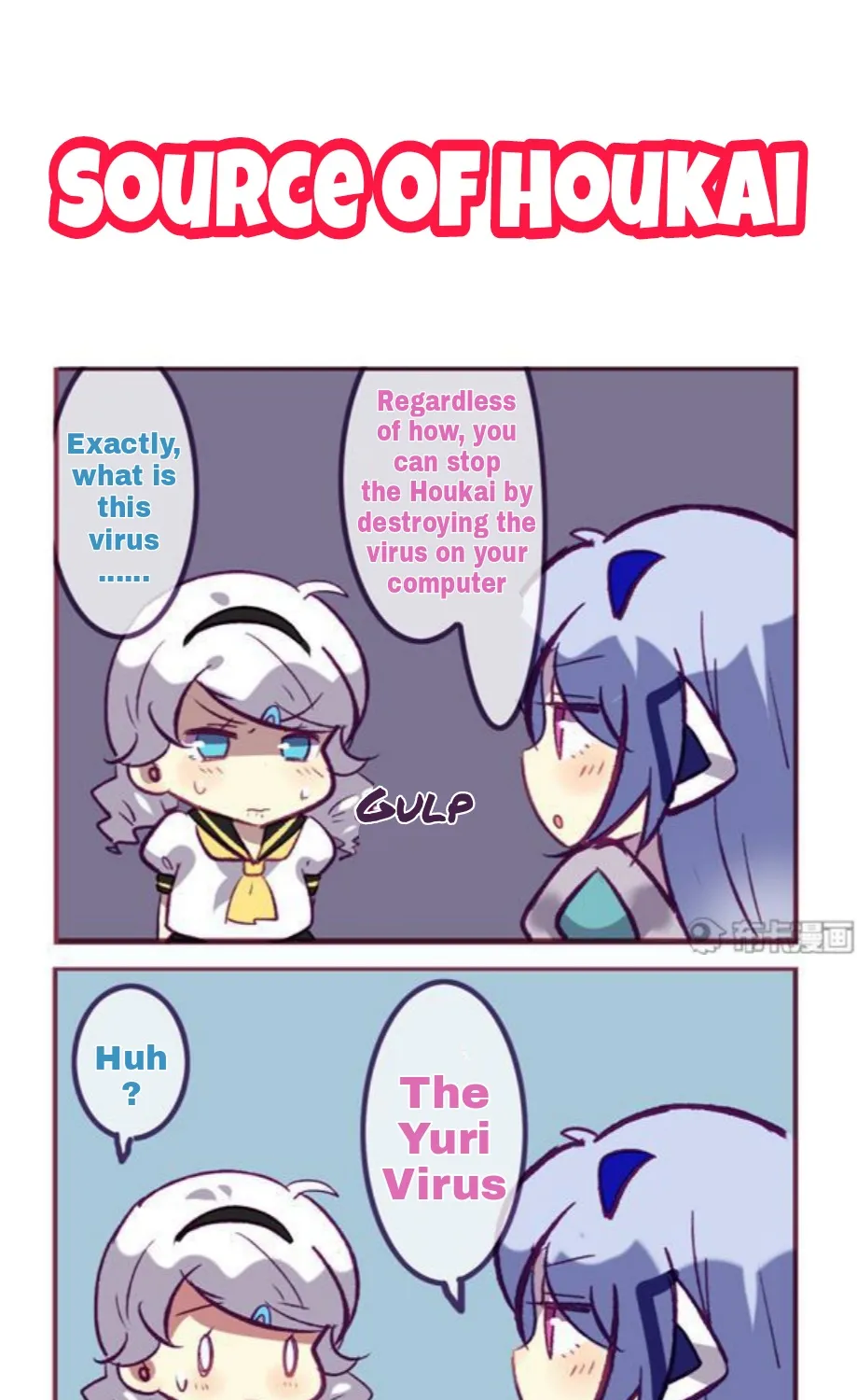 Houkai Gakuen 4-Koma Kainu Manga Chapter 144 Page 4