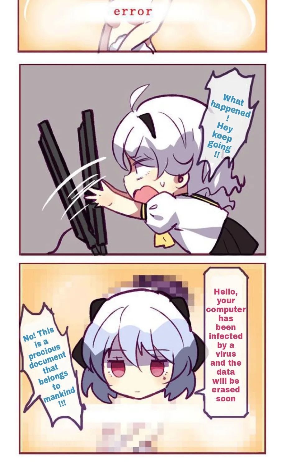 Houkai Gakuen 4-Koma Kainu Manga Chapter 143 Page 2
