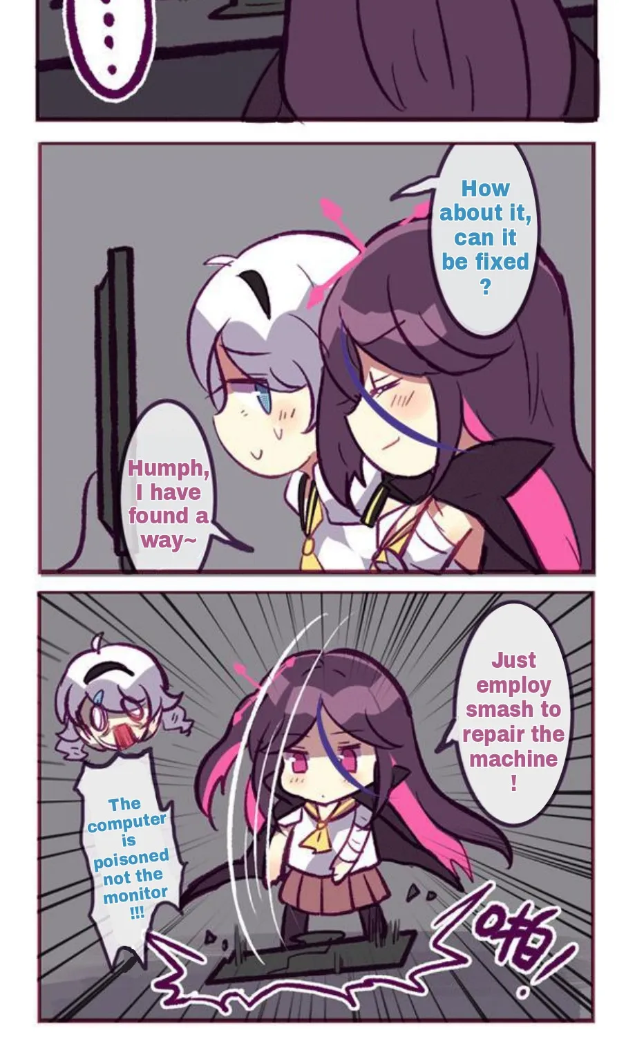 Houkai Gakuen 4-Koma Kainu Manga Chapter 143 Page 5