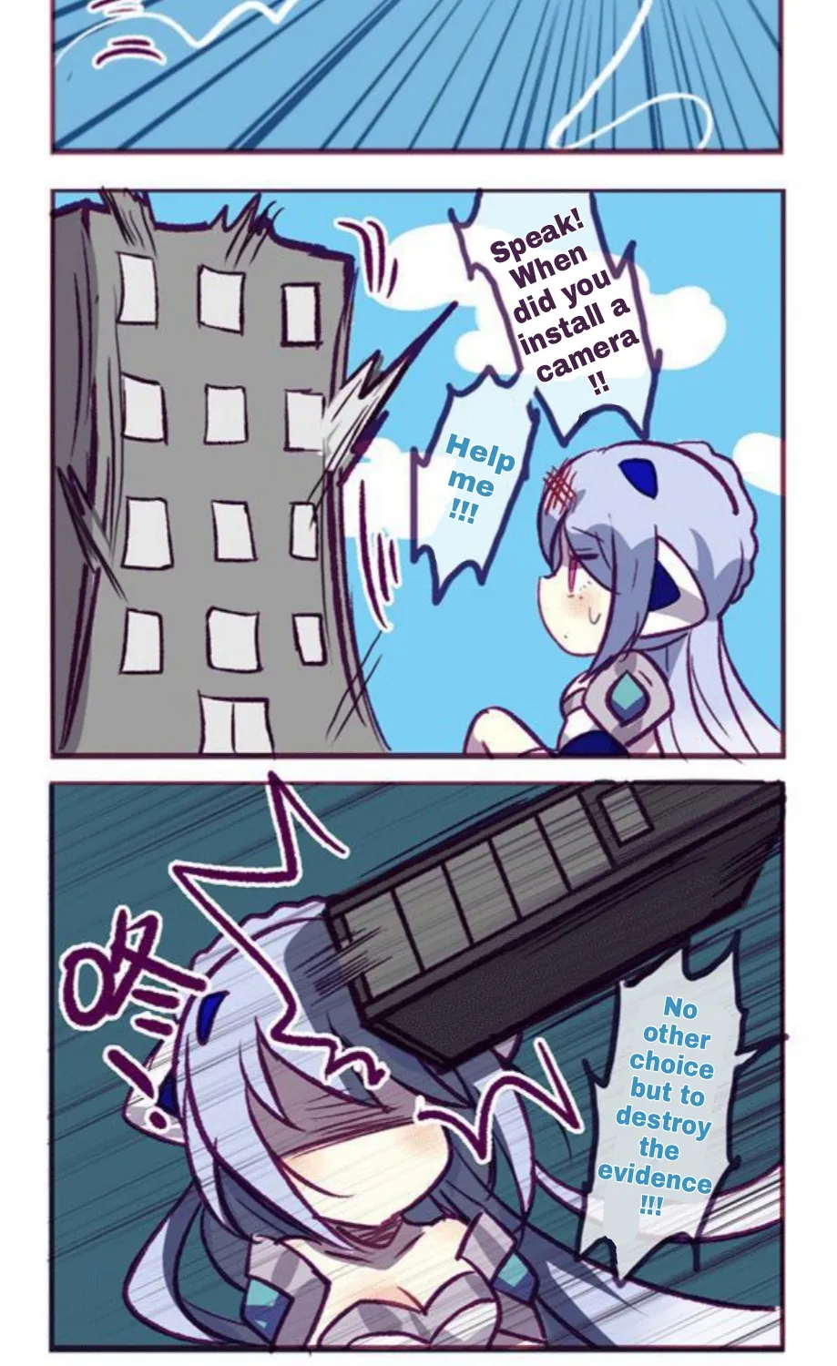 Houkai Gakuen 4-Koma Kainu Manga Chapter 143 Page 11