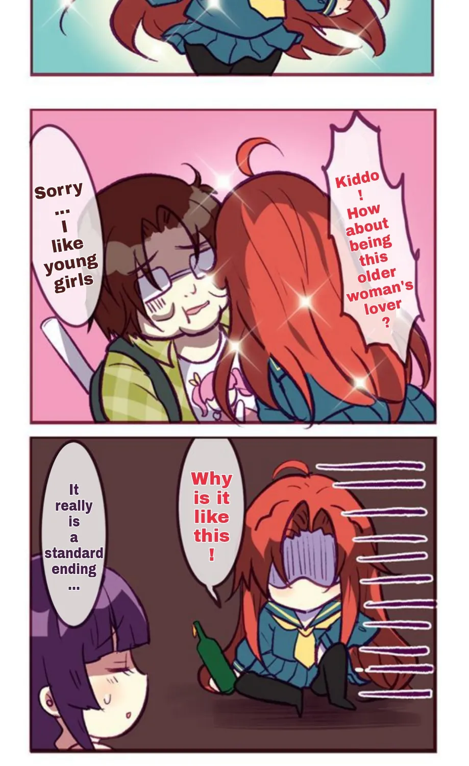 Houkai Gakuen 4-Koma Kainu Manga Chapter 140 Page 8