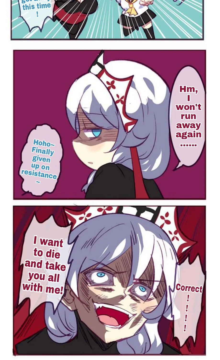 Houkai Gakuen 4-Koma Kainu Manga Chapter 130 Page 11