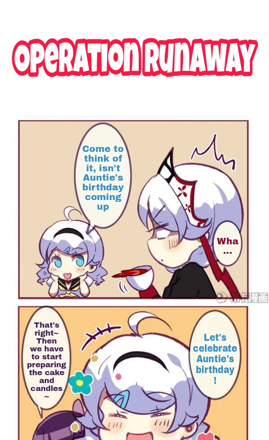 Houkai Gakuen 4-Koma Kainu Manga Chapter 128 Page 1