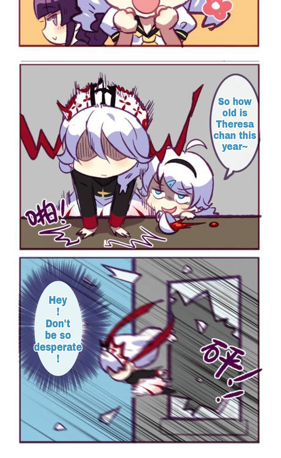 Houkai Gakuen 4-Koma Kainu Manga Chapter 128 Page 2