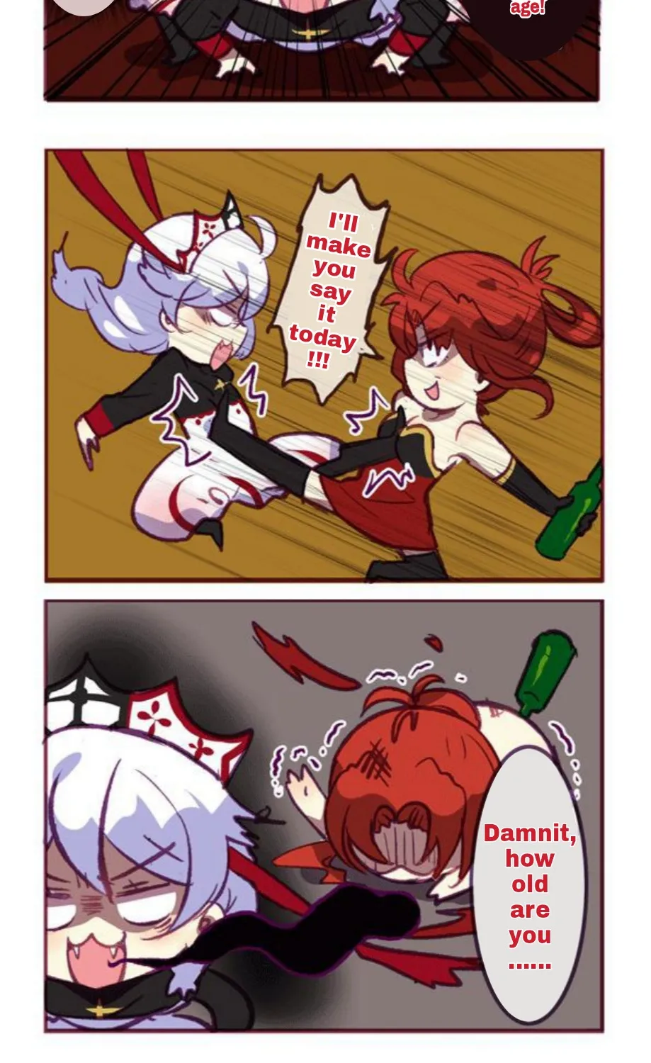 Houkai Gakuen 4-Koma Kainu Manga Chapter 128 Page 5