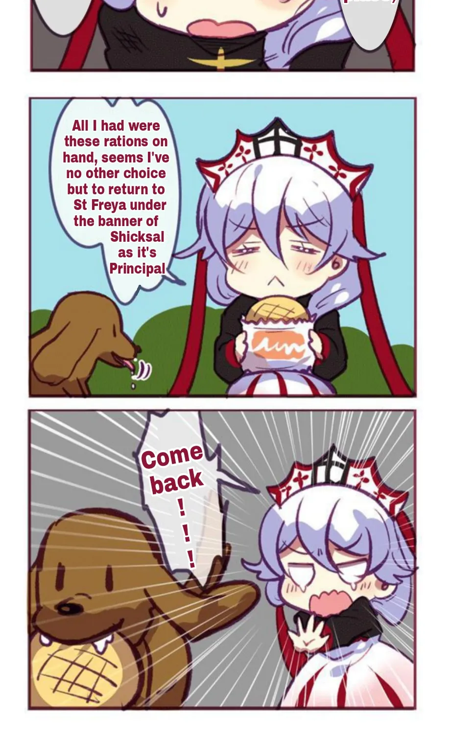 Houkai Gakuen 4-Koma Kainu Manga Chapter 128 Page 8