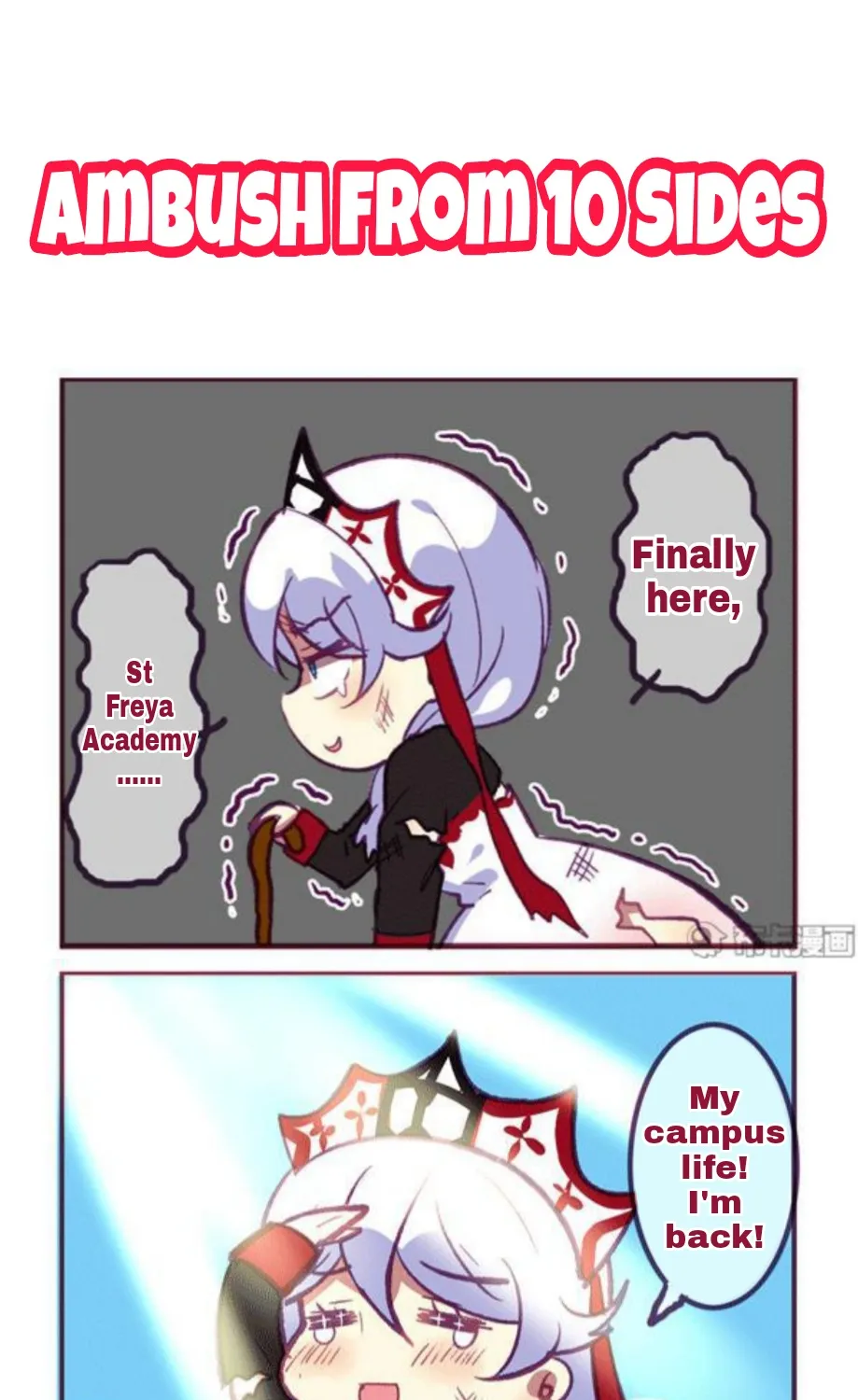 Houkai Gakuen 4-Koma Kainu Manga Chapter 128 Page 10