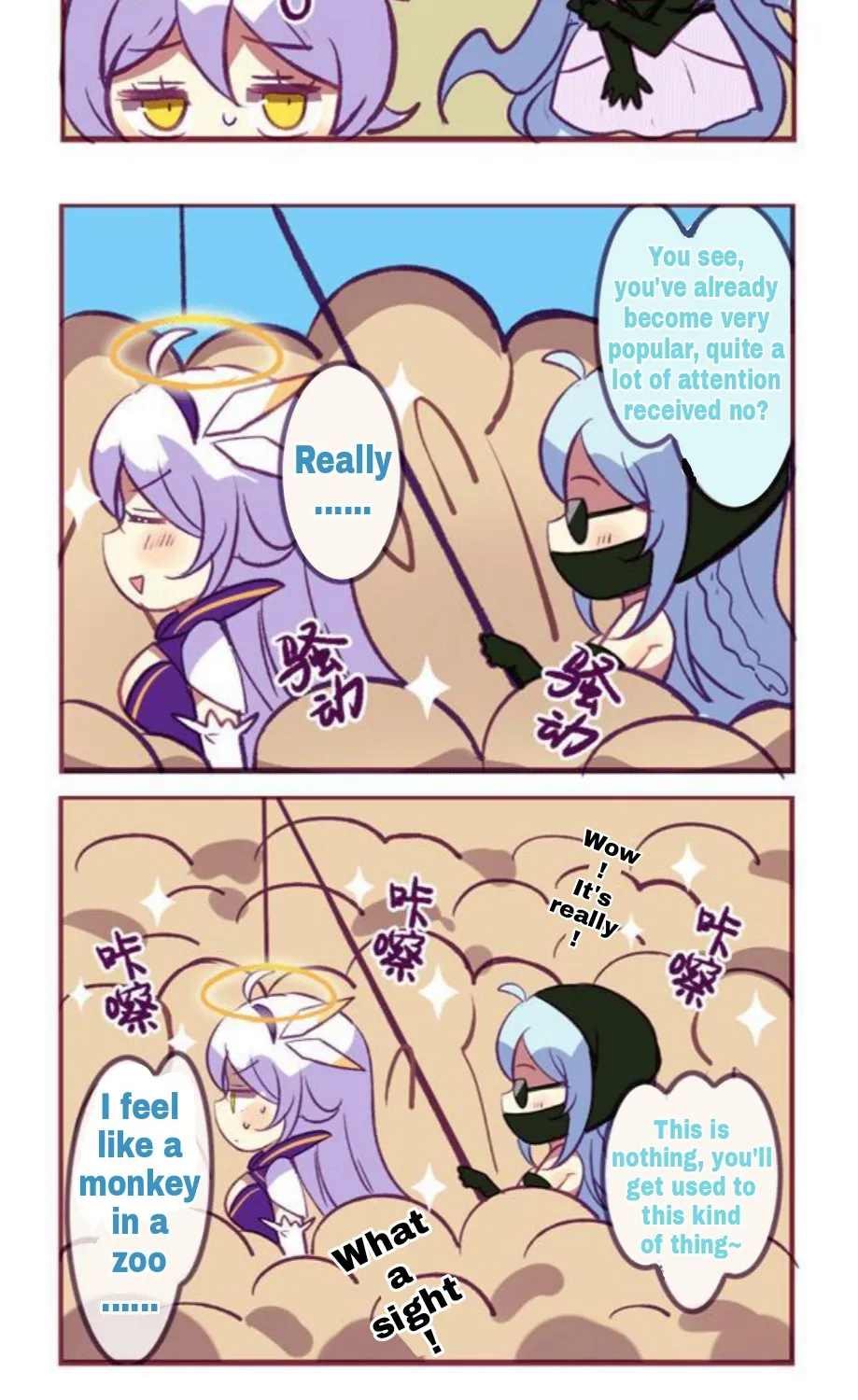 Houkai Gakuen 4-Koma Kainu Manga Chapter 126 Page 8