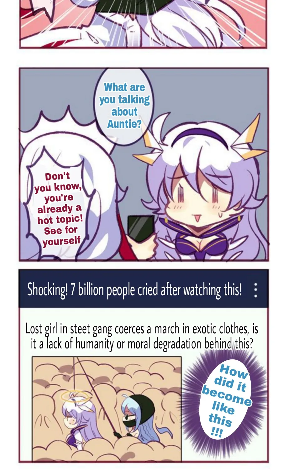 Houkai Gakuen 4-Koma Kainu Manga Chapter 126 Page 11