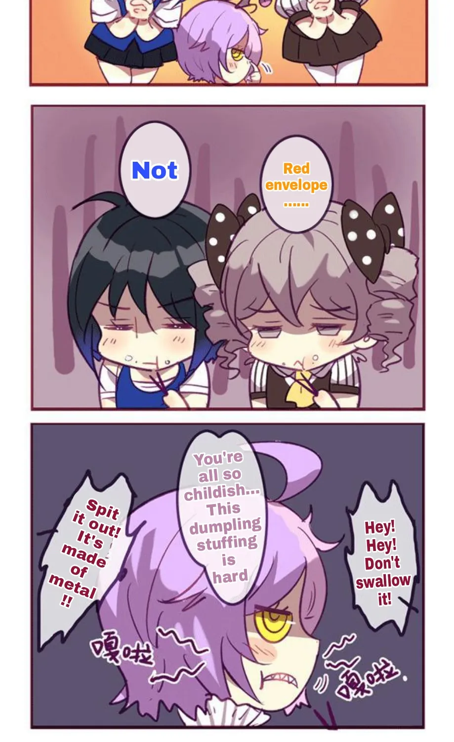 Houkai Gakuen 4-Koma Kainu Manga Chapter 123 Page 8