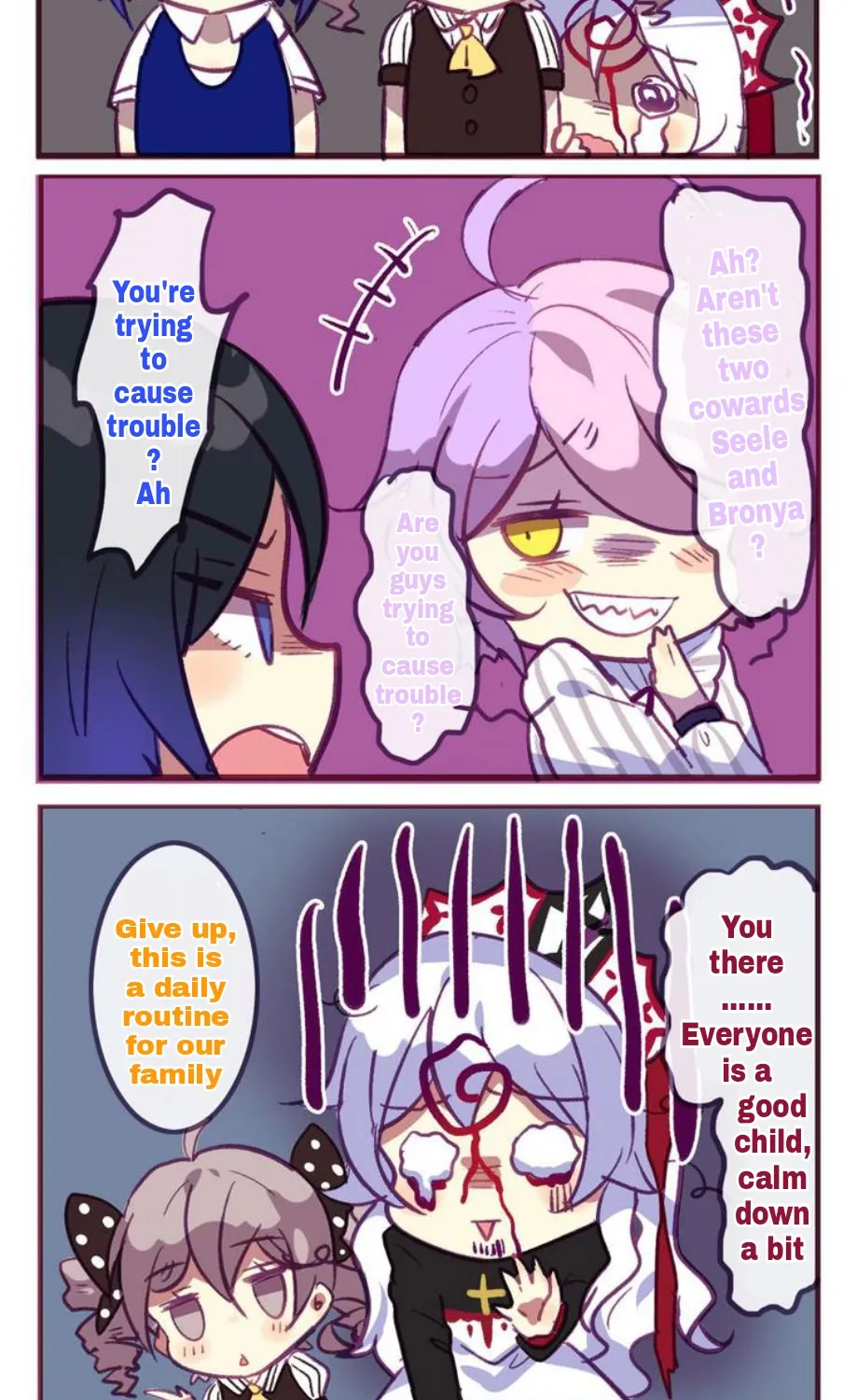 Houkai Gakuen 4-Koma Kainu Manga Chapter 111 Page 8