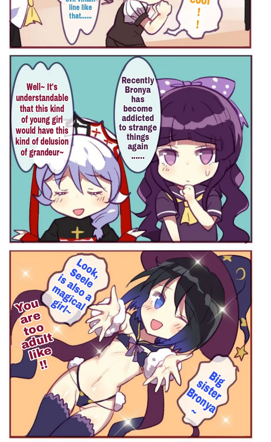 Houkai Gakuen 4-Koma Kainu Manga Chapter 108 Page 2