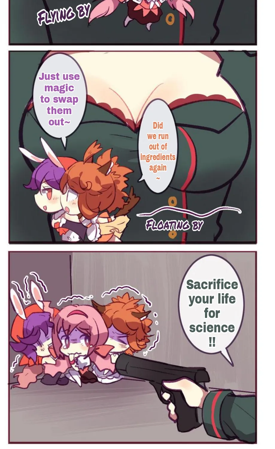 Houkai Gakuen 4-Koma Kainu Manga Chapter 108 Page 5