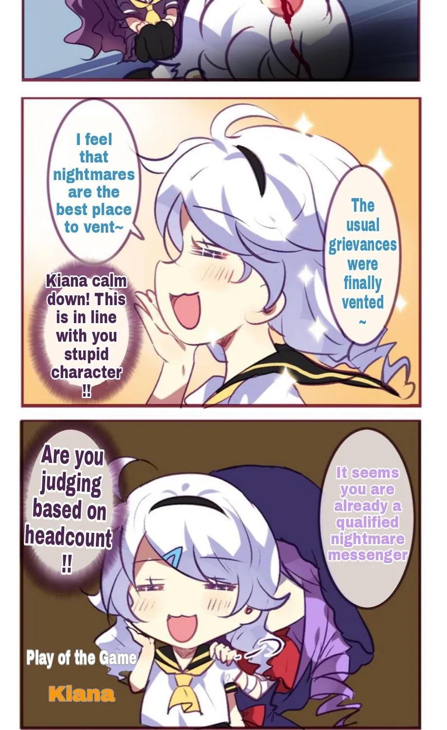 Houkai Gakuen 4-Koma Kainu Manga Chapter 98 Page 8