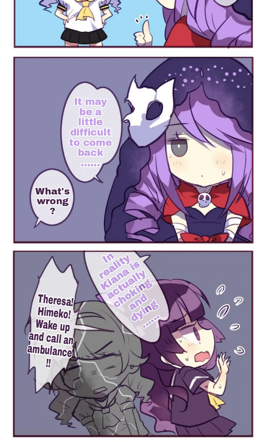Houkai Gakuen 4-Koma Kainu Manga Chapter 98 Page 11