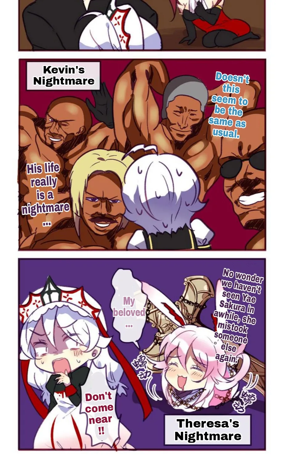 Houkai Gakuen 4-Koma Kainu Manga Chapter 97 Page 11