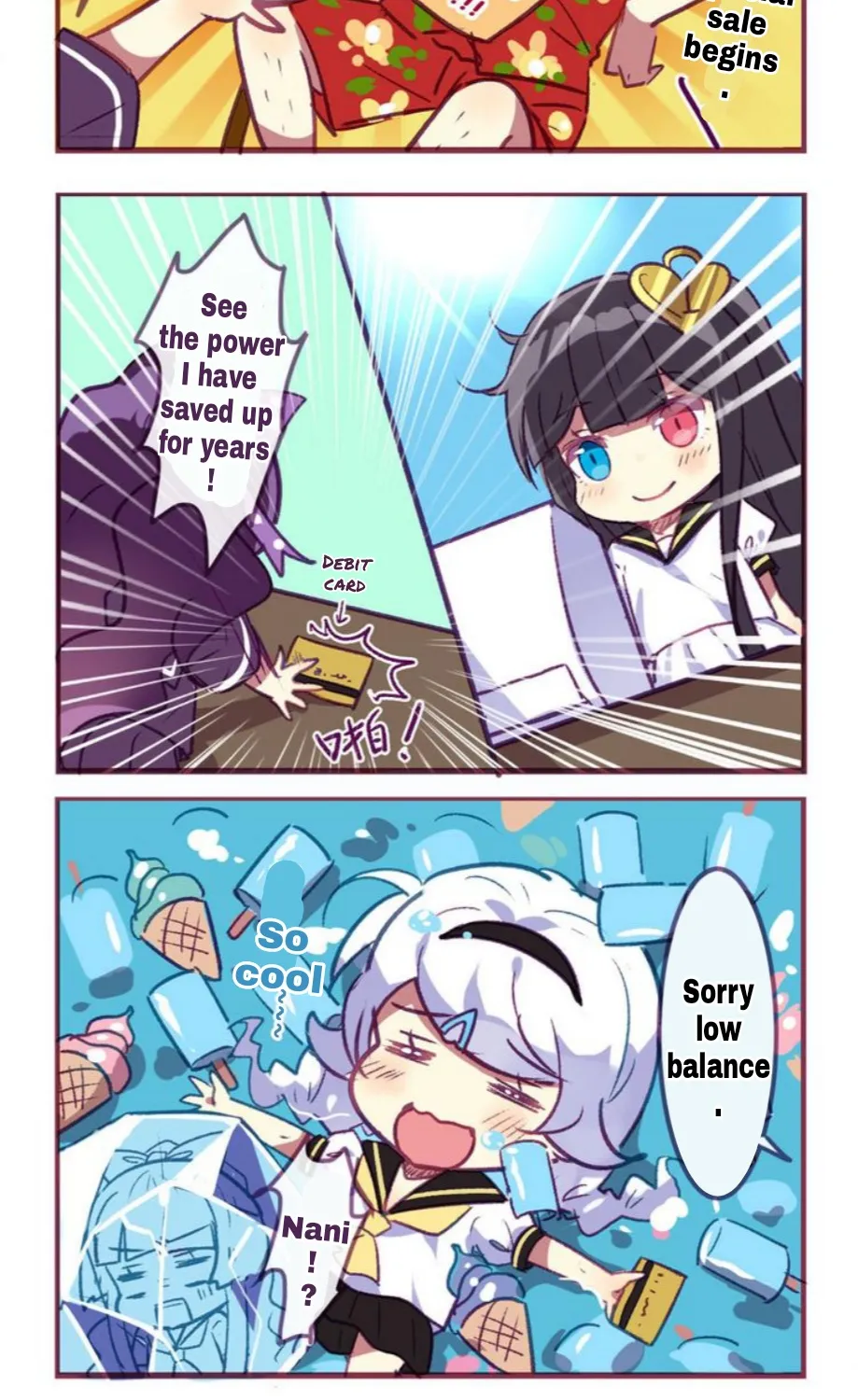 Houkai Gakuen 4-Koma Kainu Manga Chapter 96 Page 5