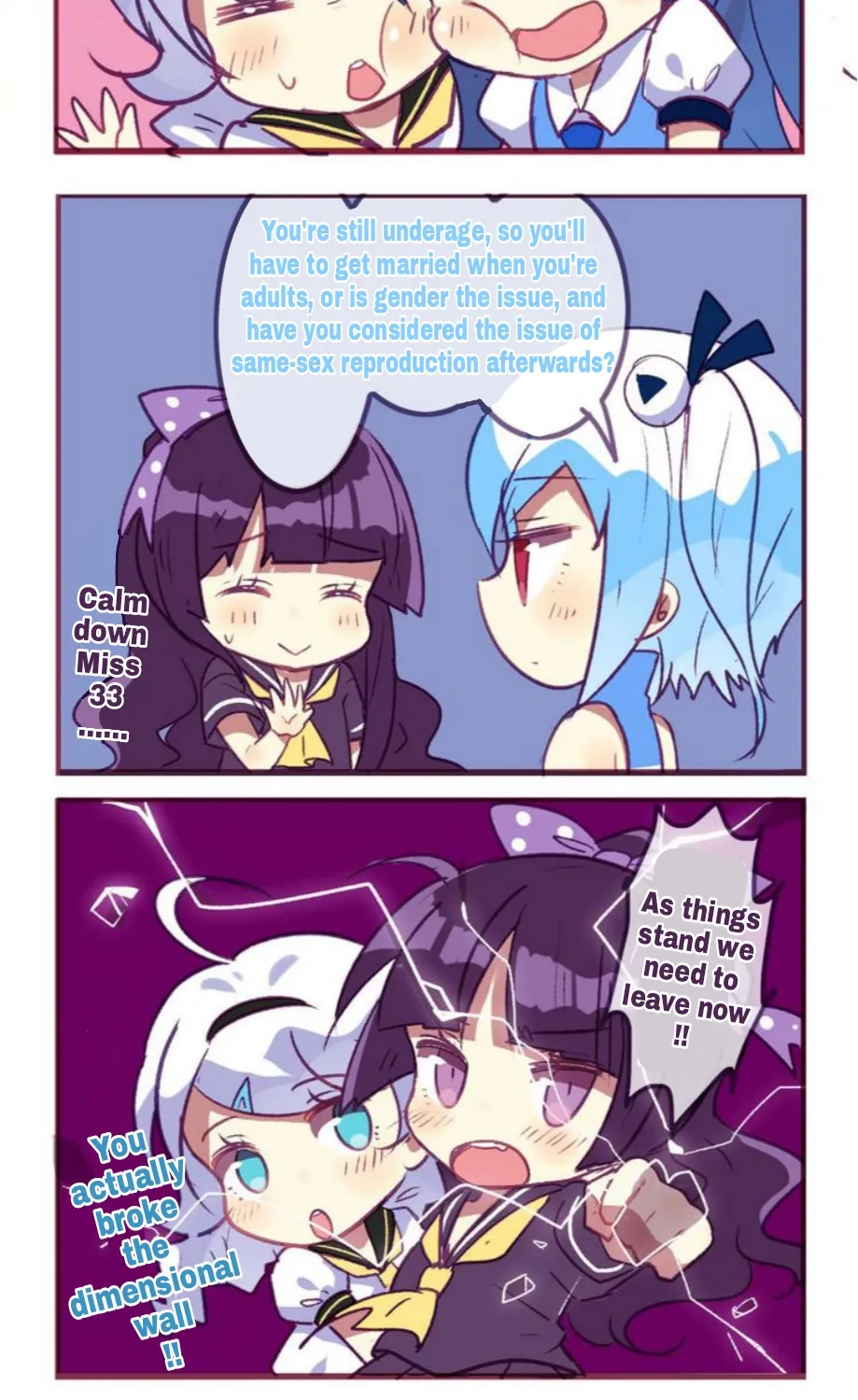 Houkai Gakuen 4-Koma Kainu Manga Chapter 94 Page 5