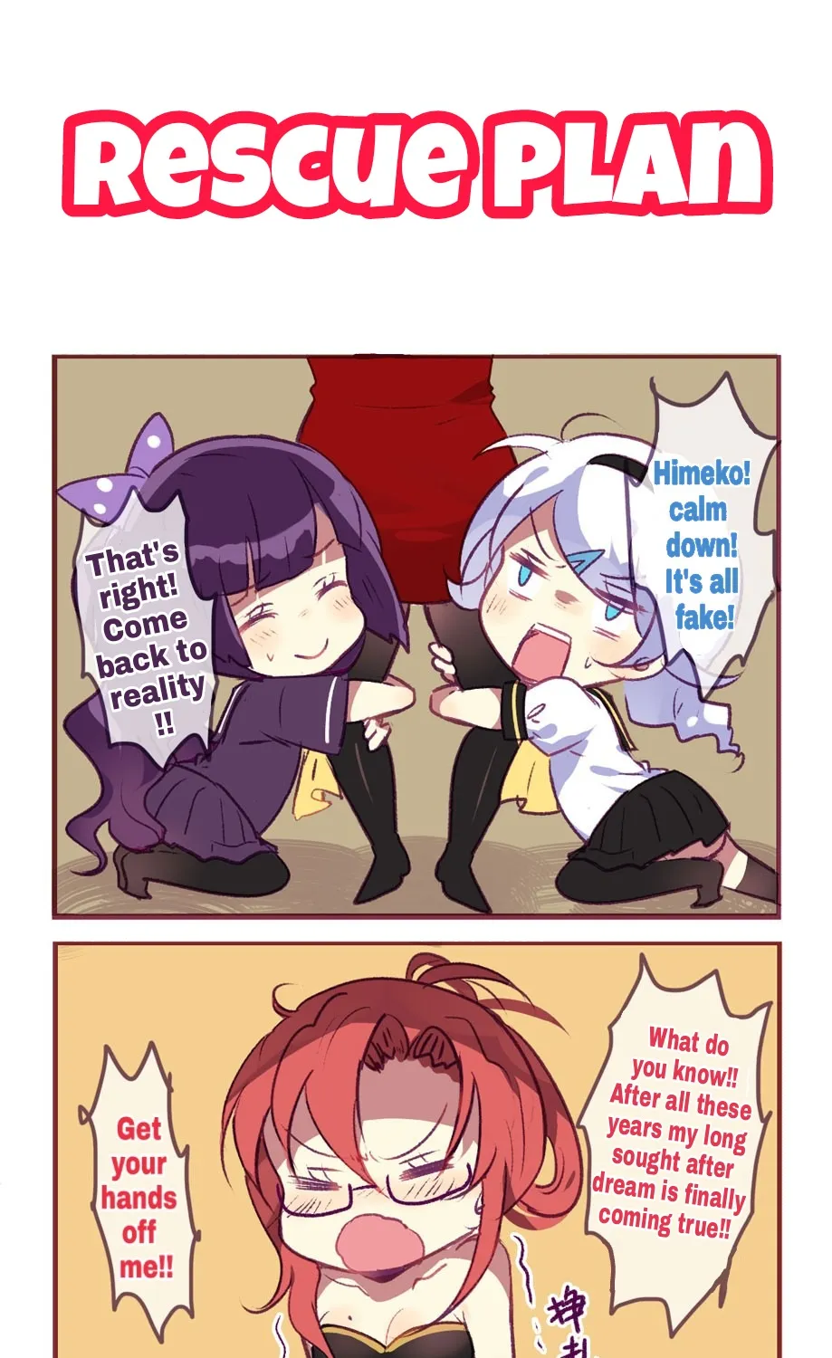 Houkai Gakuen 4-Koma Kainu Manga Chapter 93 Page 7