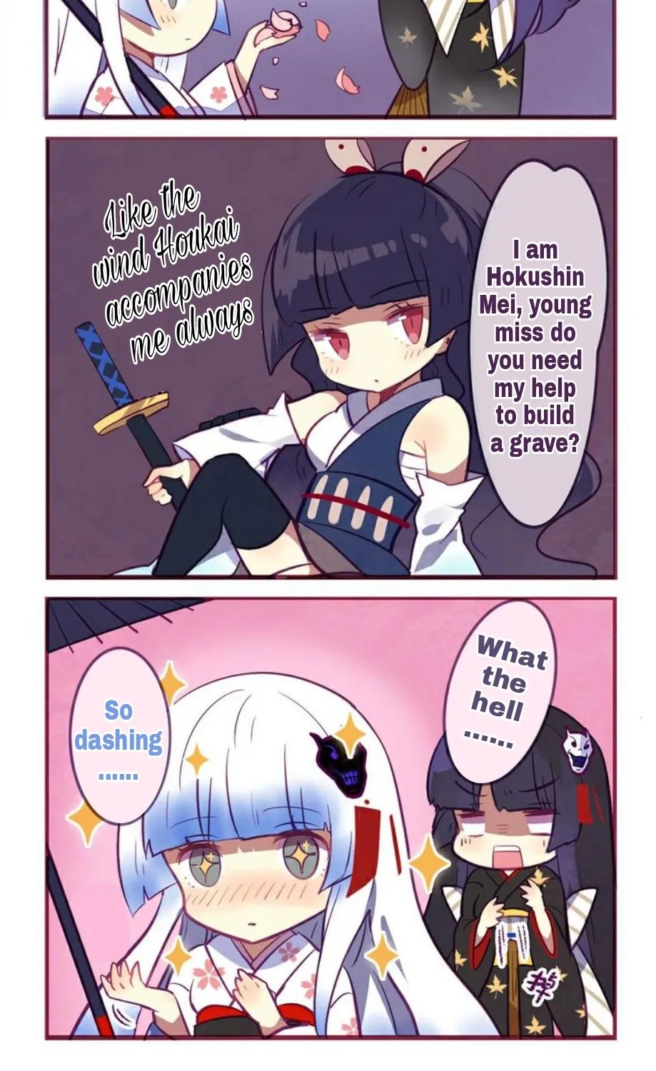 Houkai Gakuen 4-Koma Kainu Manga Chapter 74 Page 2