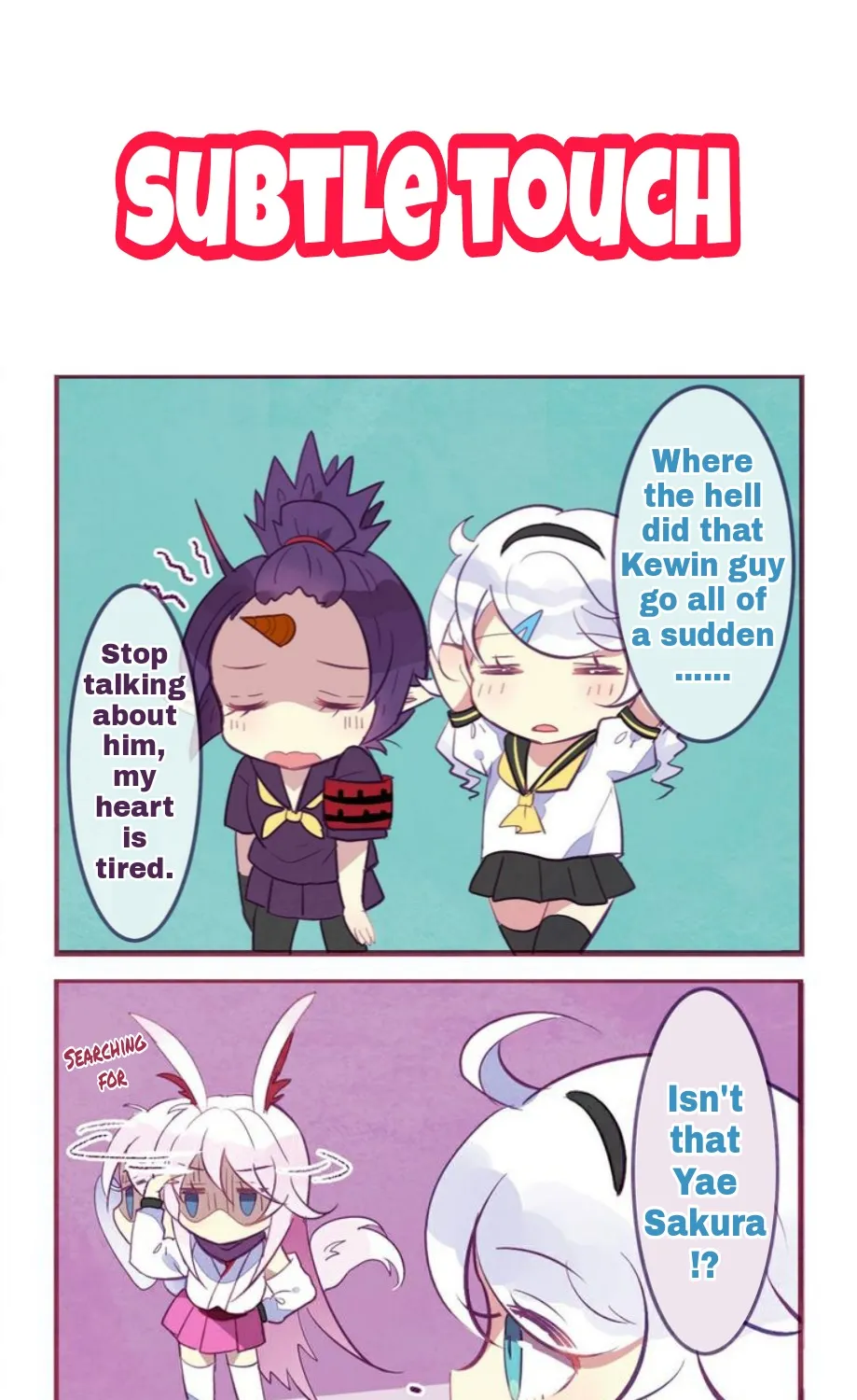 Houkai Gakuen 4-Koma Kainu Manga Chapter 68 Page 7