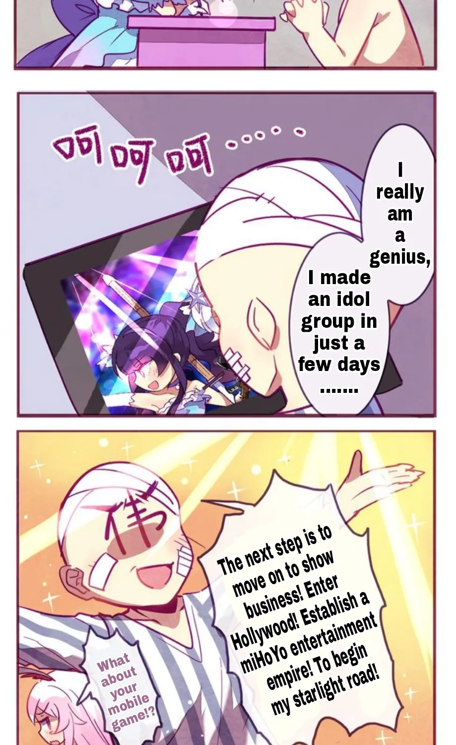 Houkai Gakuen 4-Koma Kainu Manga Chapter 59 Page 8