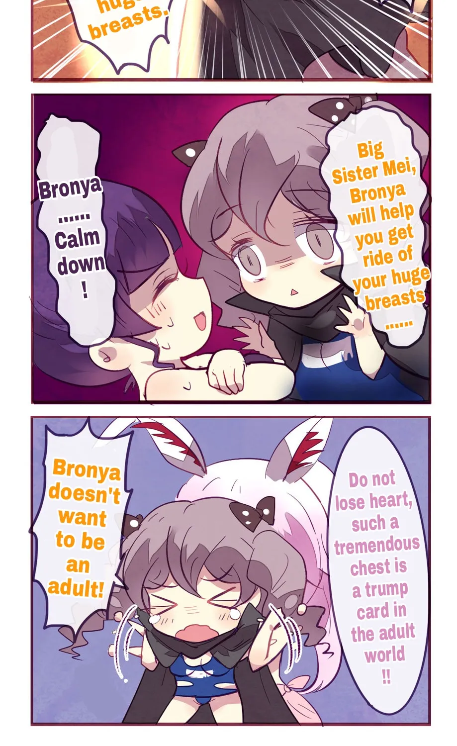Houkai Gakuen 4-Koma Kainu Manga Chapter 57 Page 5