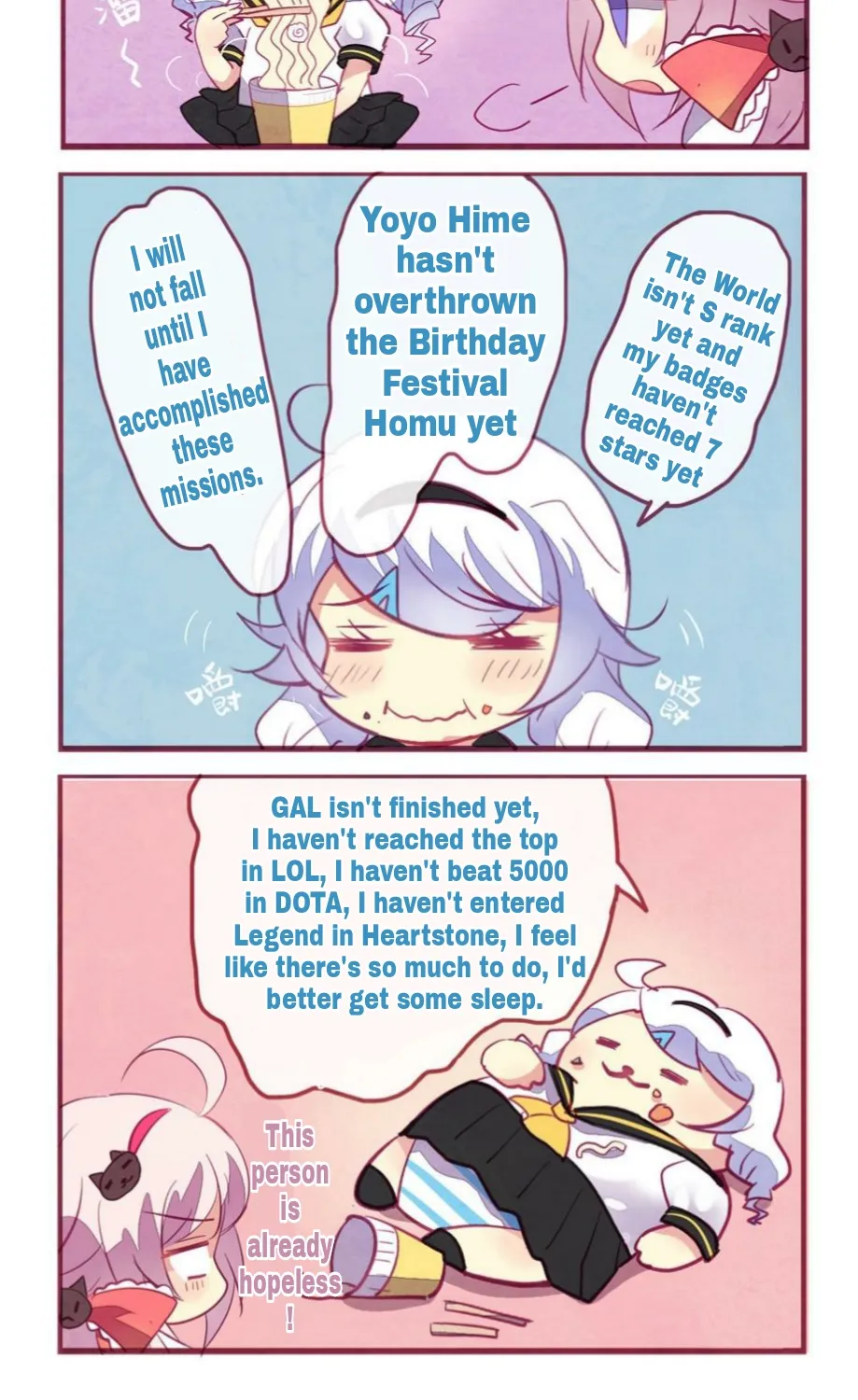 Houkai Gakuen 4-Koma Kainu Manga Chapter 54.5 Page 11