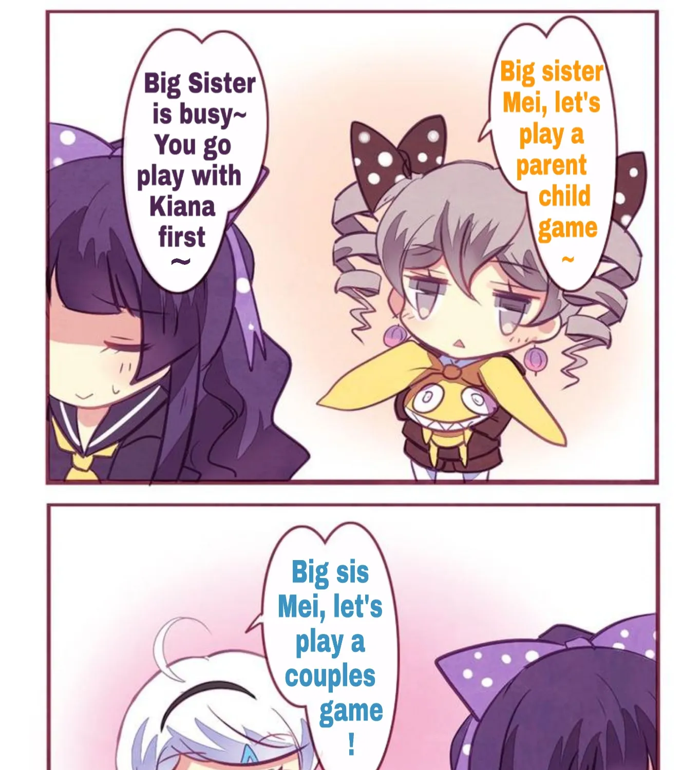 Houkai Gakuen 4-Koma Kainu Manga Chapter 46 Page 13