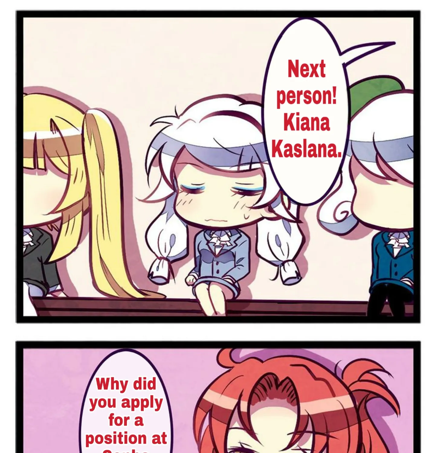 Houkai Gakuen 4-Koma Kainu Manga Chapter 42 Page 11